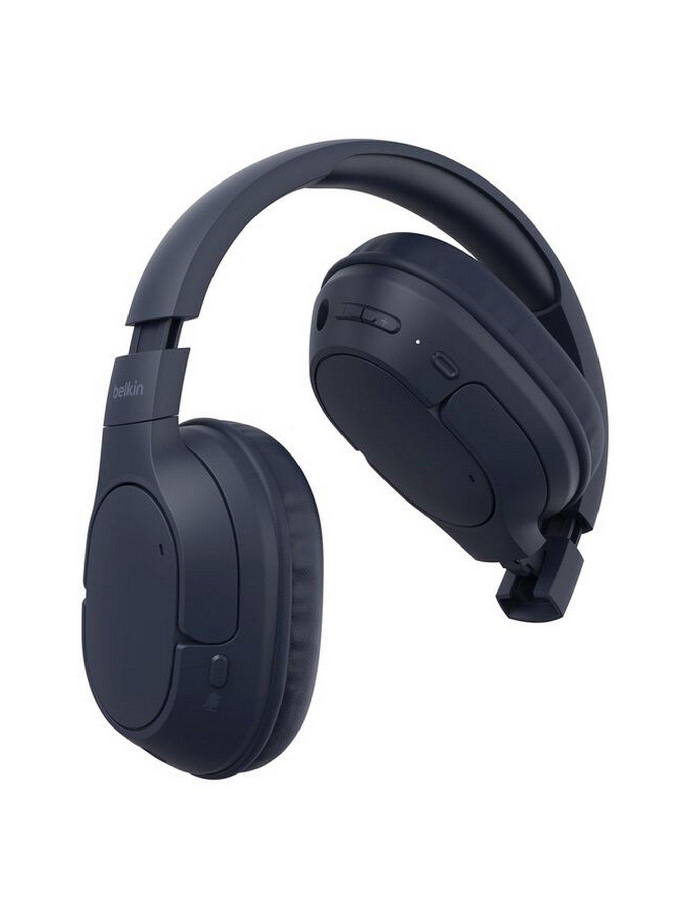  image of belkin-soundform-surround-wireless-headphones-blue