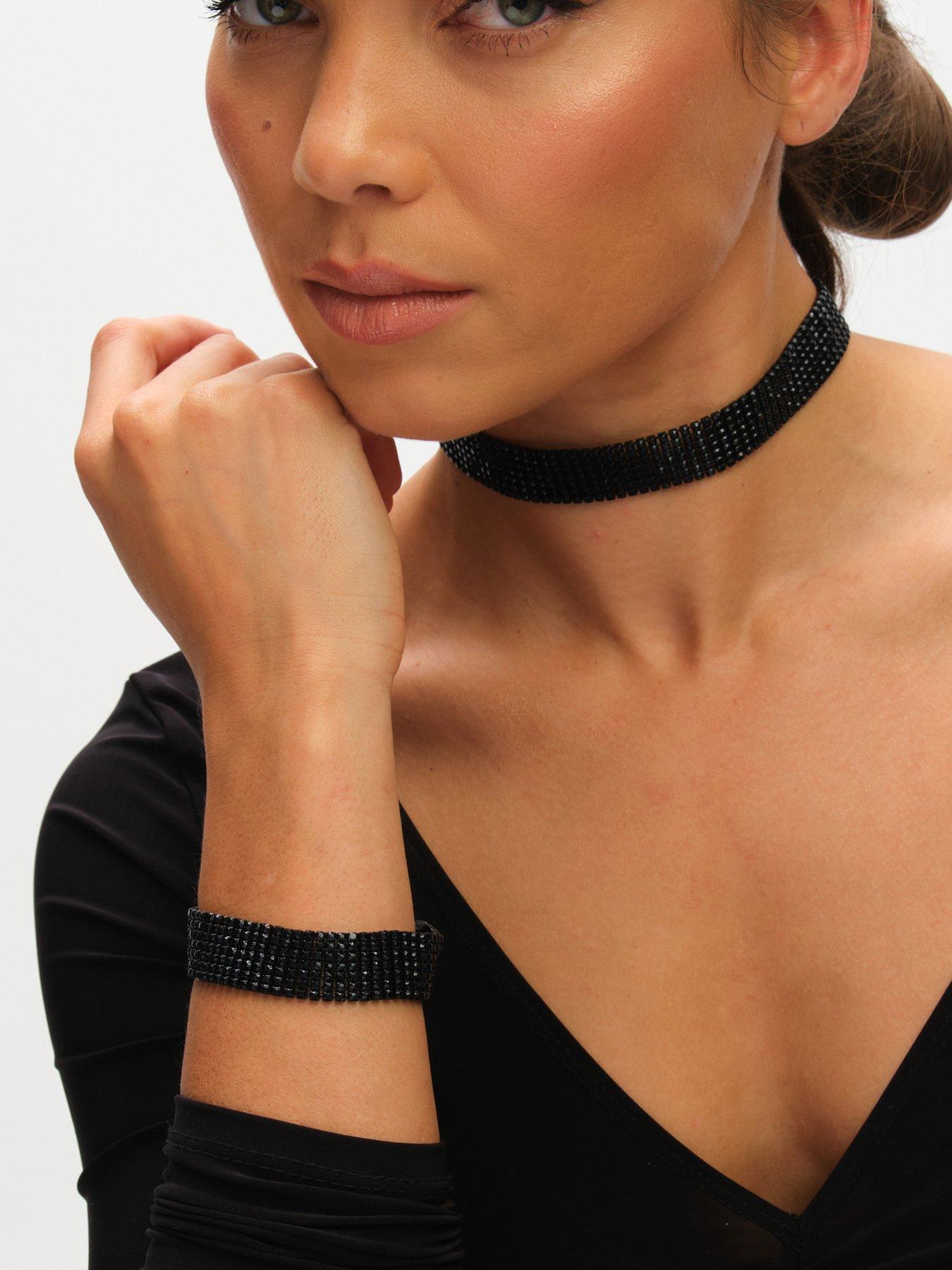  image of mood-jet-crystal-bracelet