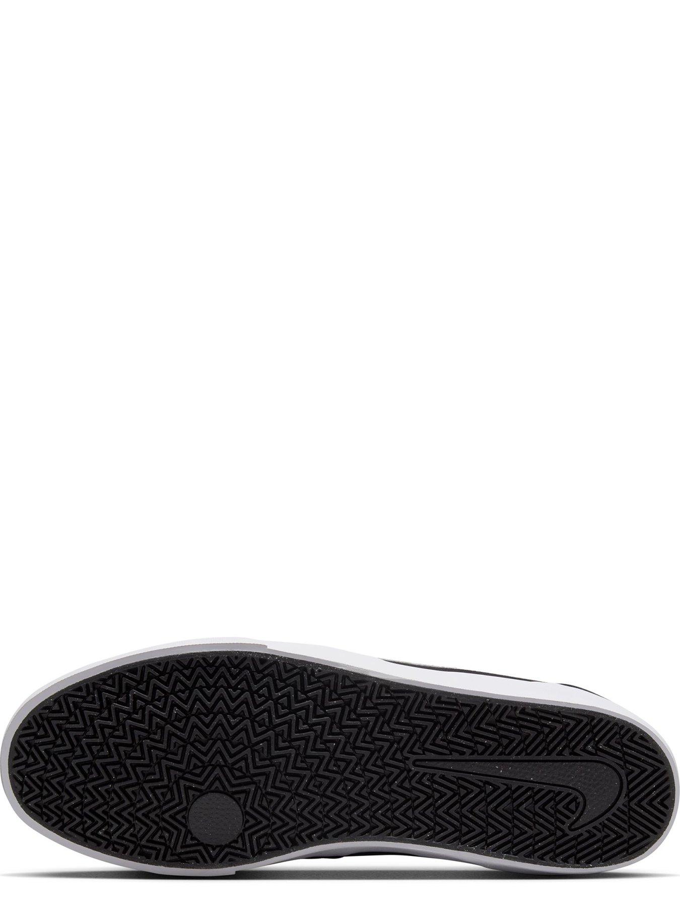  image of nike-mens-charge-suede-trainers-black