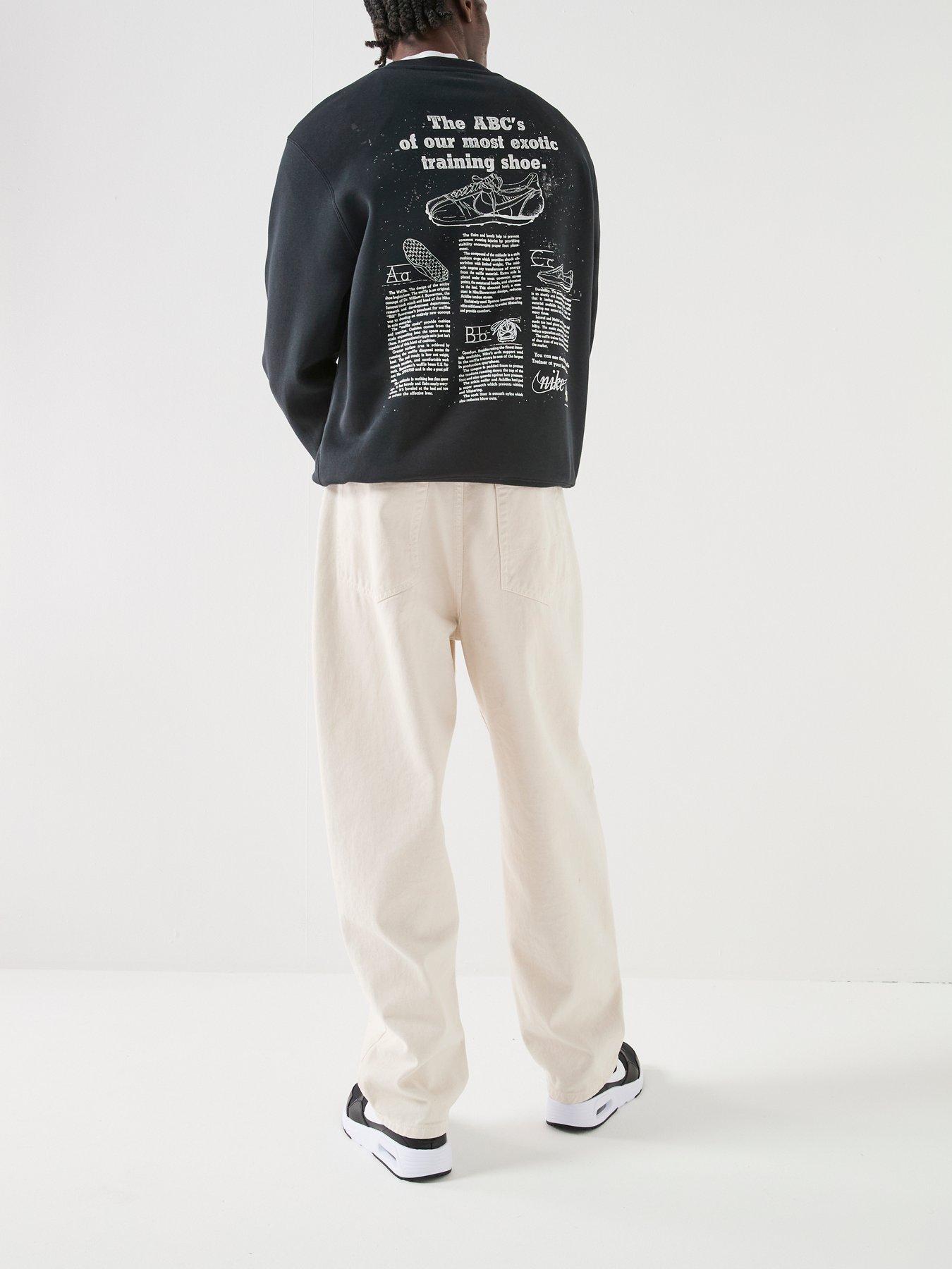 Image 6 of 7 of Nike Men's Fleece Crew-Neck Sweatshirt