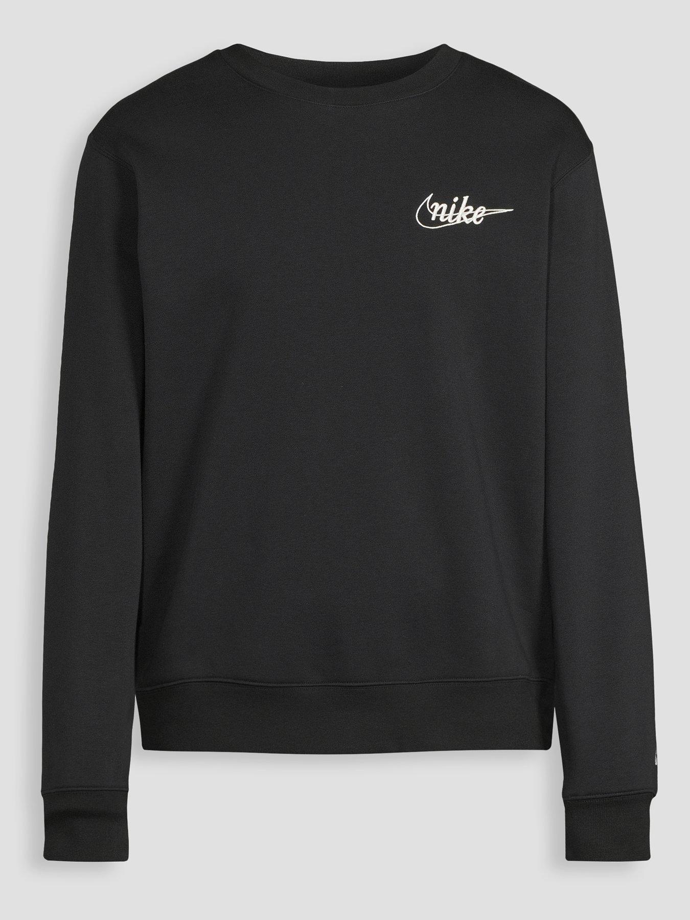 Image 7 of 7 of Nike Men's Fleece Crew-Neck Sweatshirt