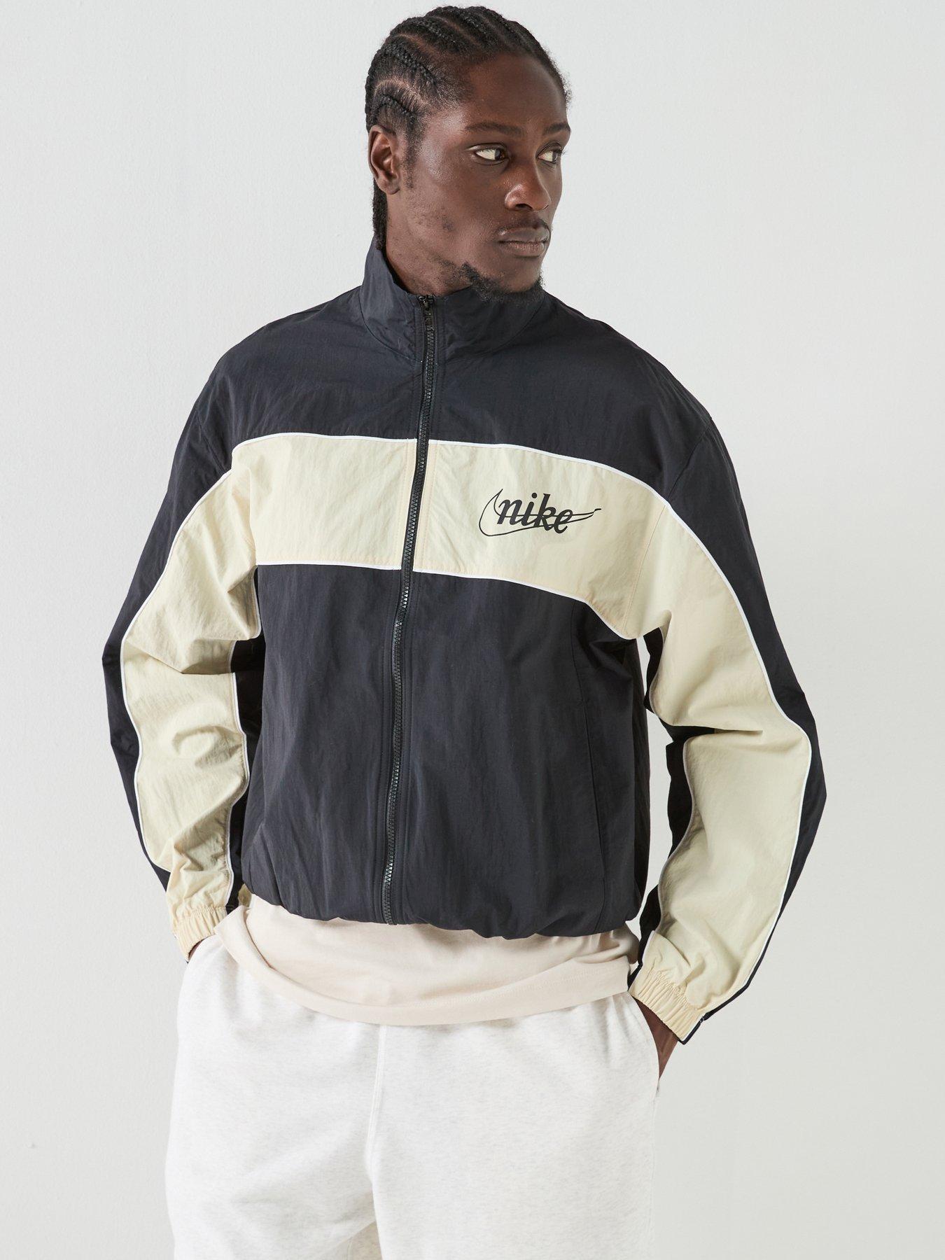 Nike Mens Club Lightweight Full Zip Jacket CTB - Black
