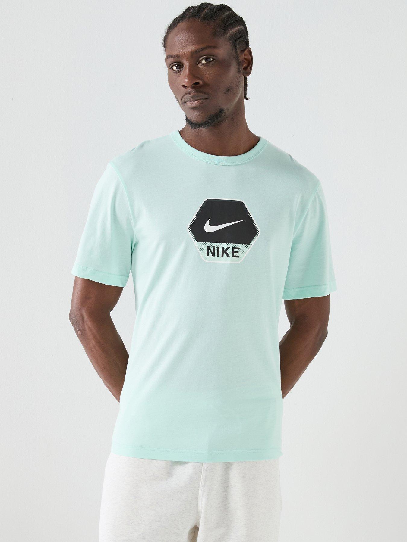 Image 1 of 7 of Nike Mens Sportswear Graphic T-Shirt - Green