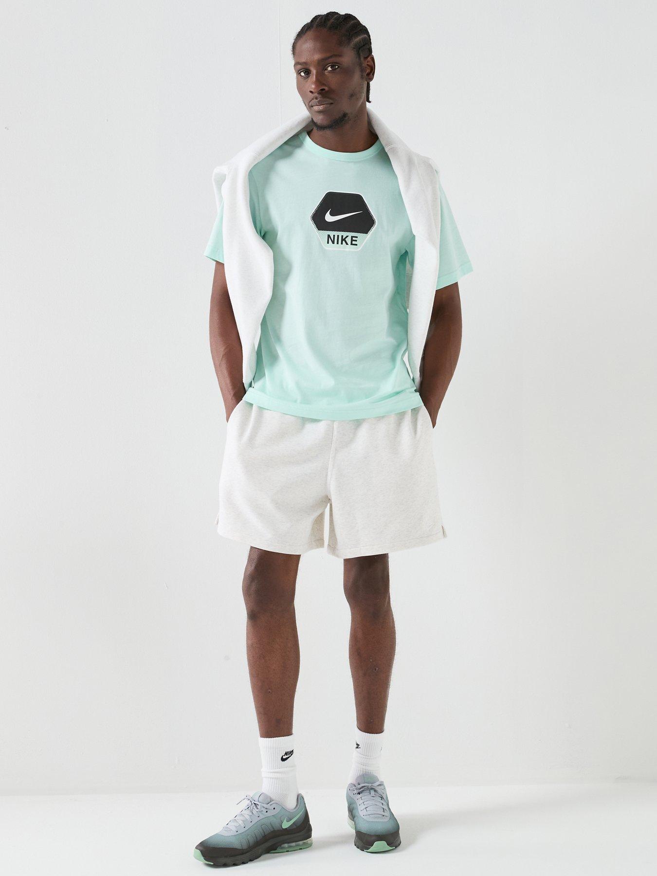 Image 3 of 7 of Nike Mens Sportswear Graphic T-Shirt - Green