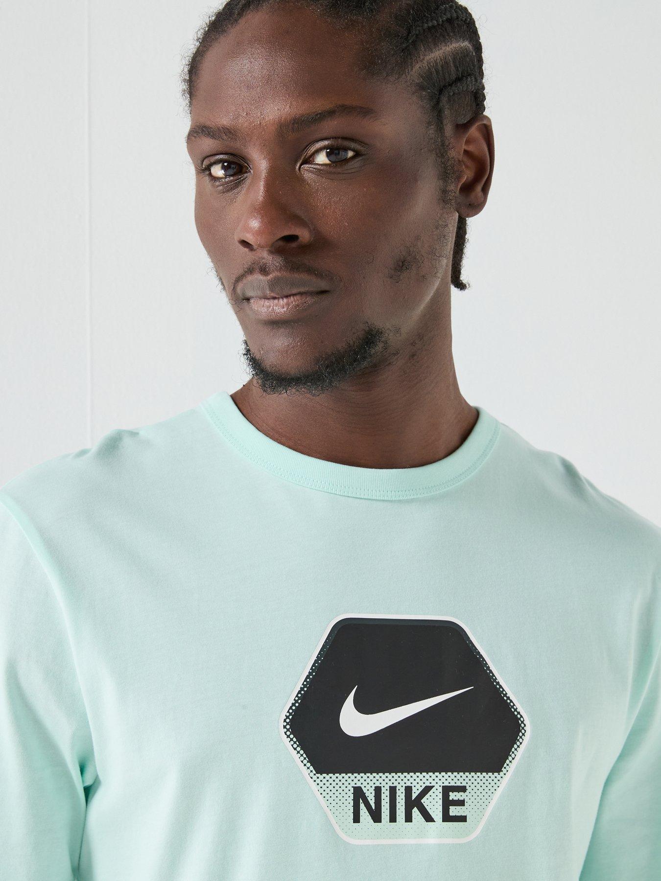Image 4 of 7 of Nike Mens Sportswear Graphic T-Shirt - Green