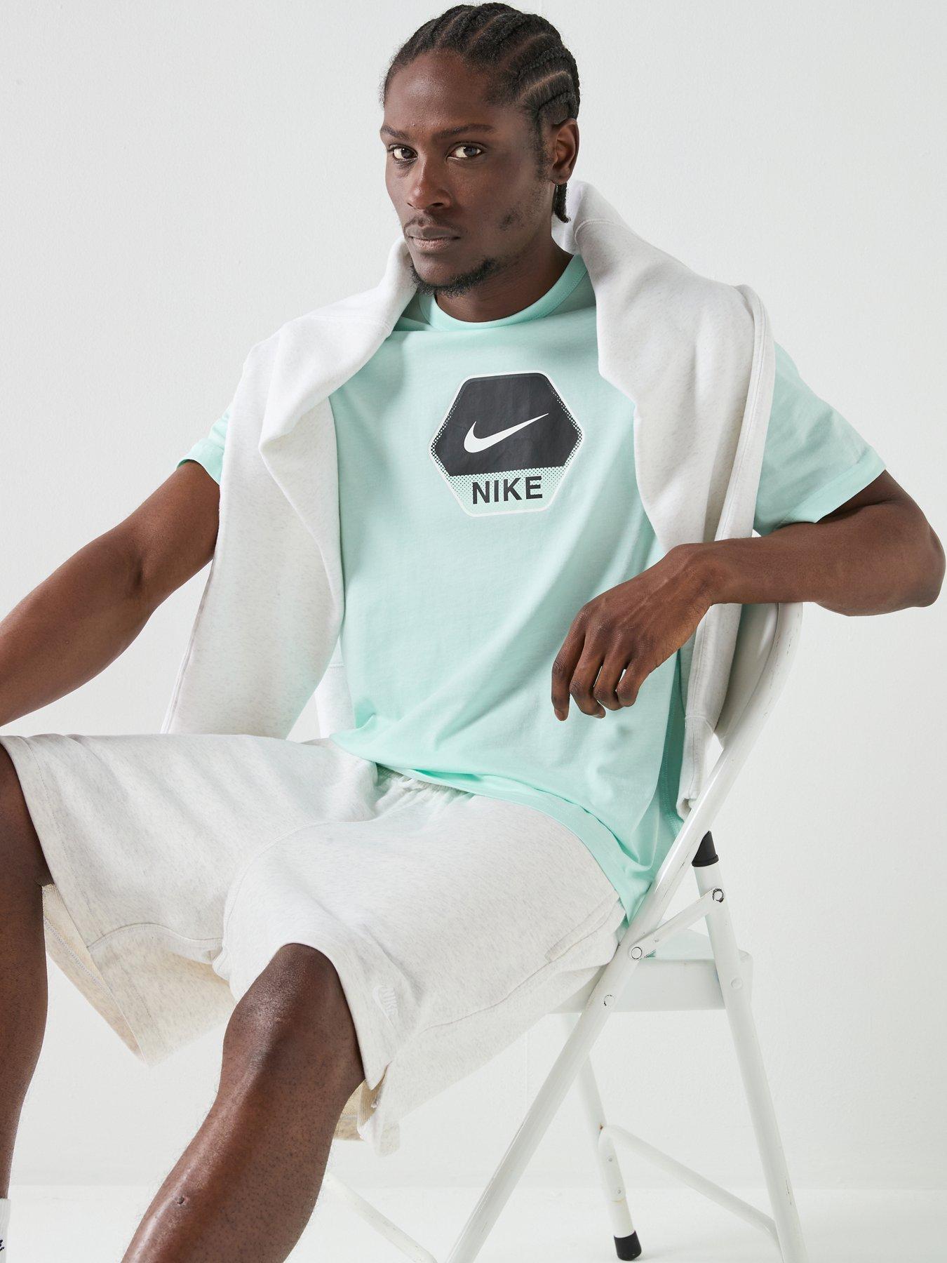 Image 5 of 7 of Nike Mens Sportswear Graphic T-Shirt - Green