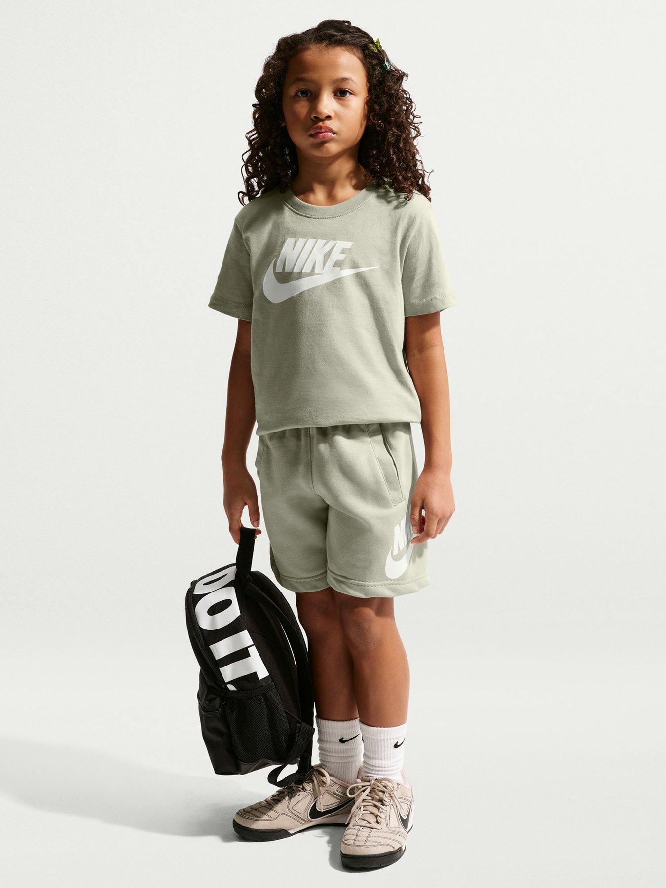 Nike Big Kids Sportswear Futura T-Shirt - Green