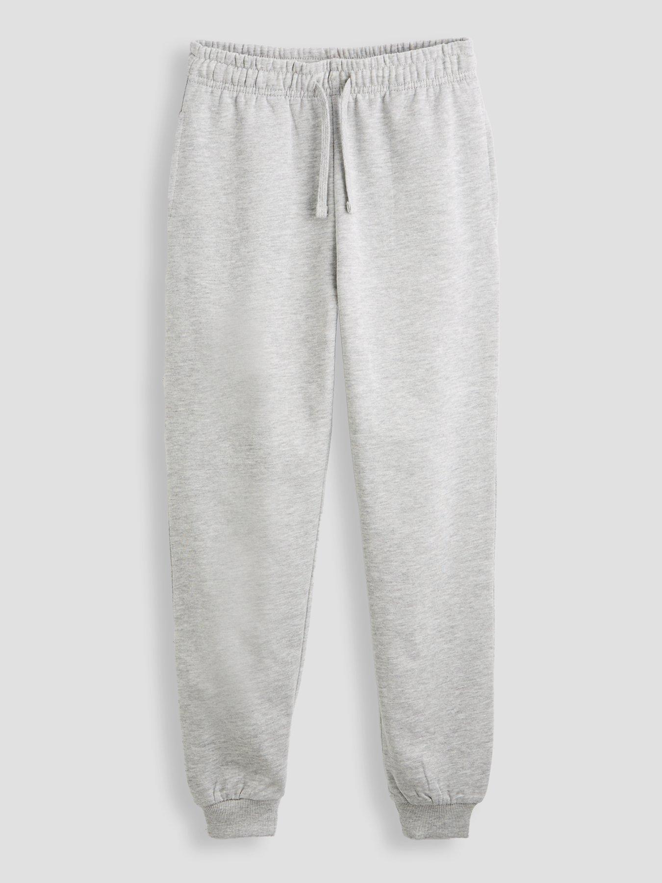 The Very Collection Girls Classic Joggers - Grey Marl
