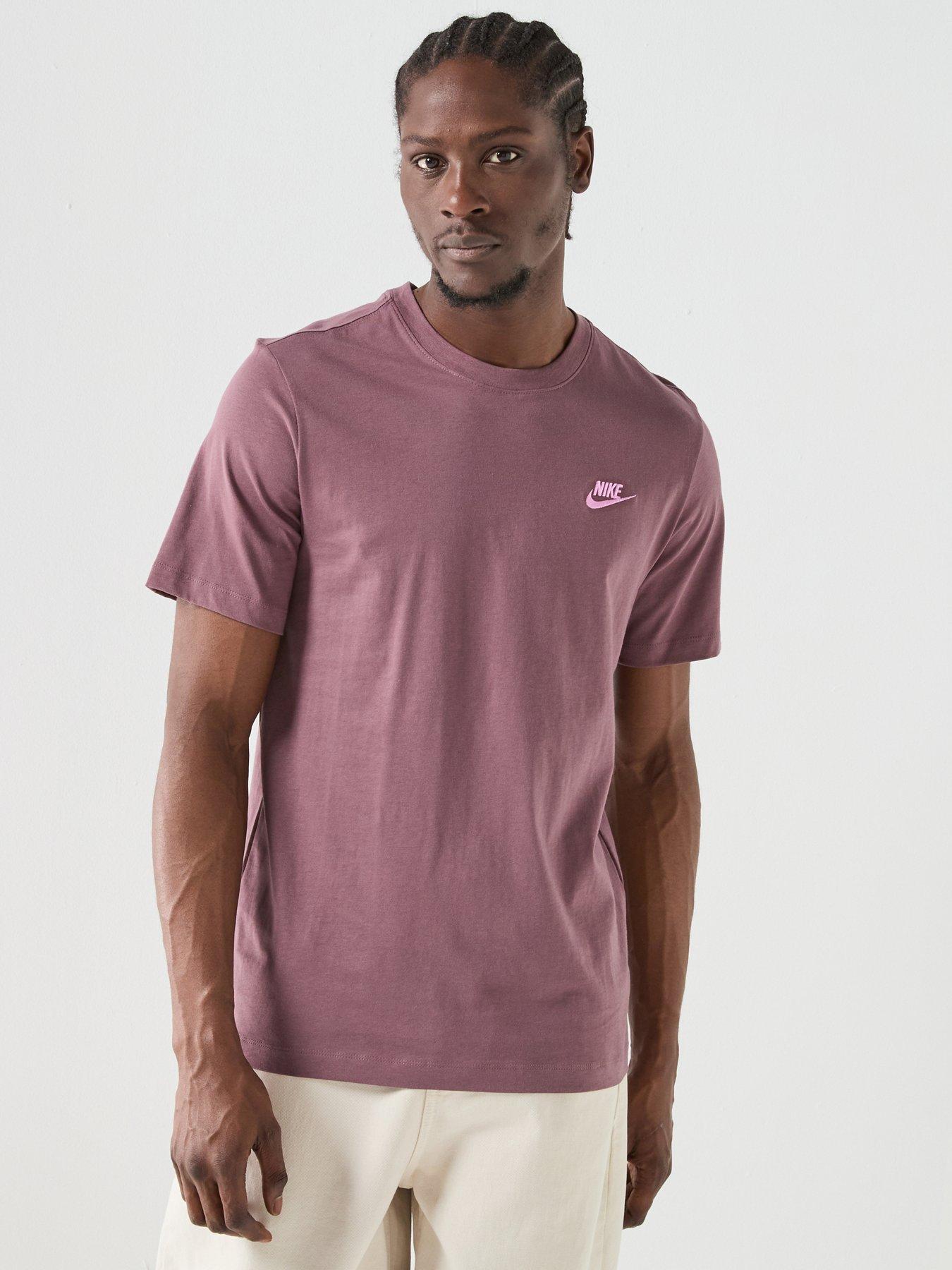 Nike Mens Sportswear Club T-Shirt - Purple