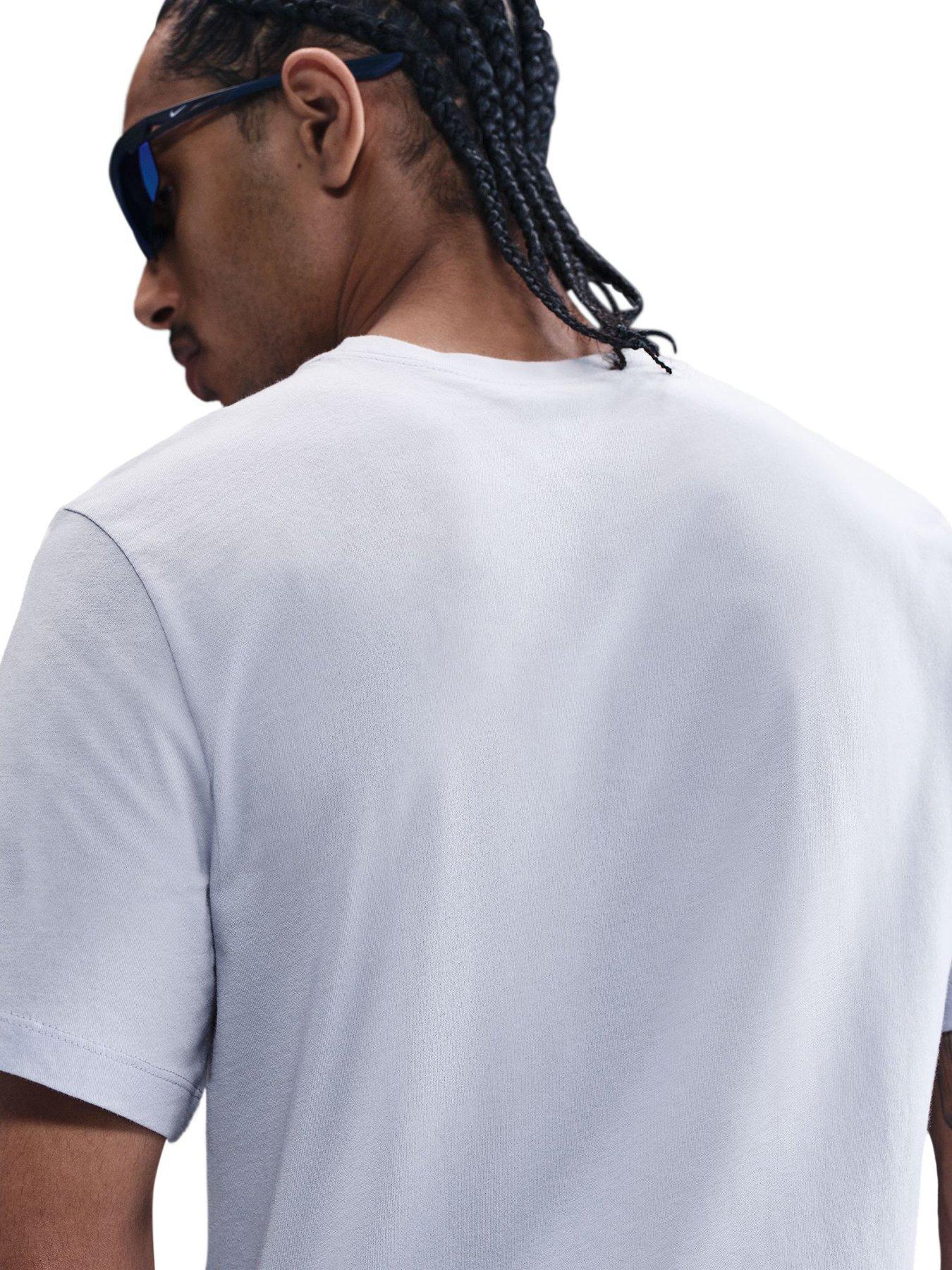 Image 2 of 5 of Nike Mens Sportswear Icon Futura T-Shirt - Grey