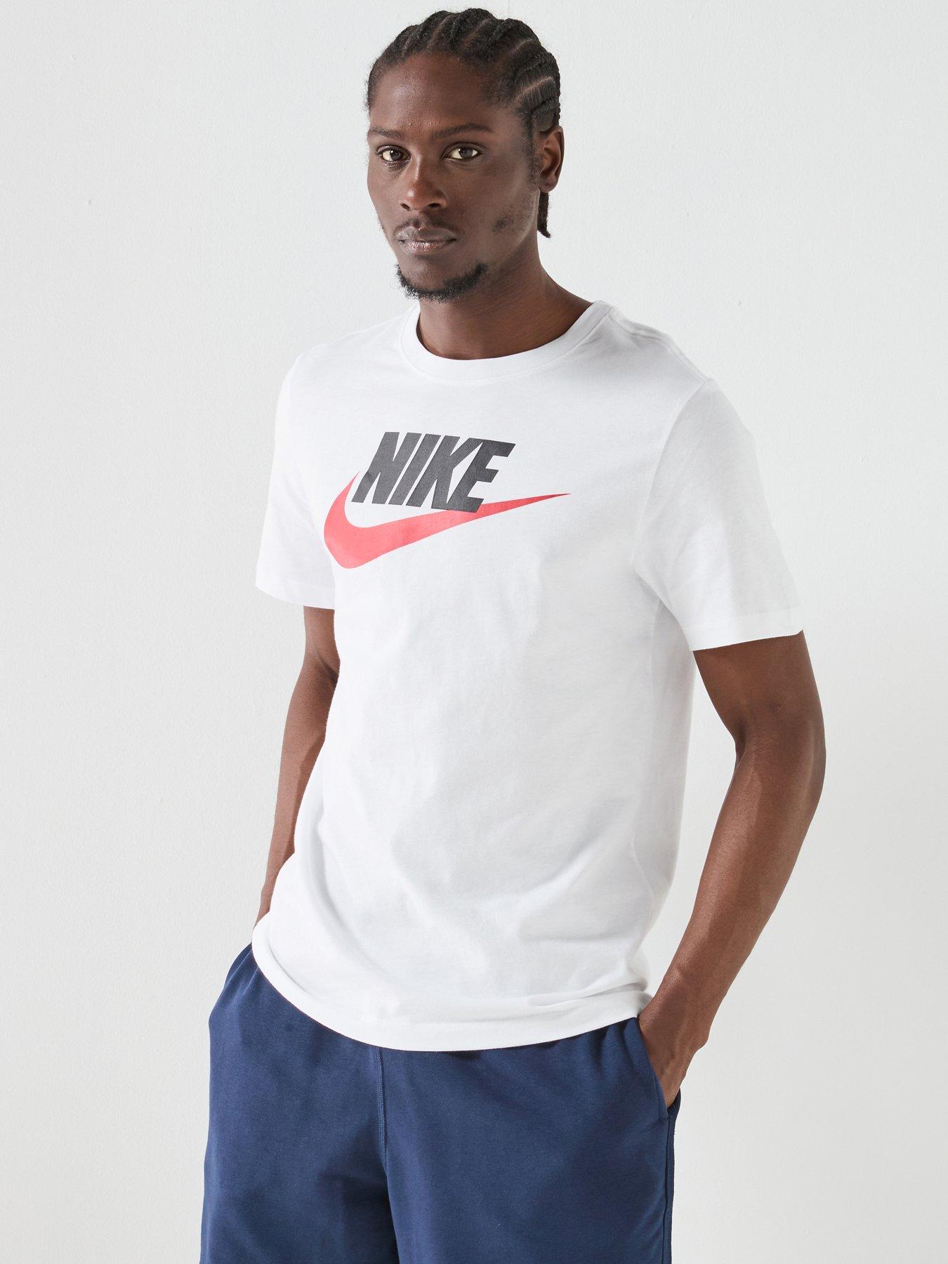 Nike Mens Sportswear Icon Futura T-Shirt - White