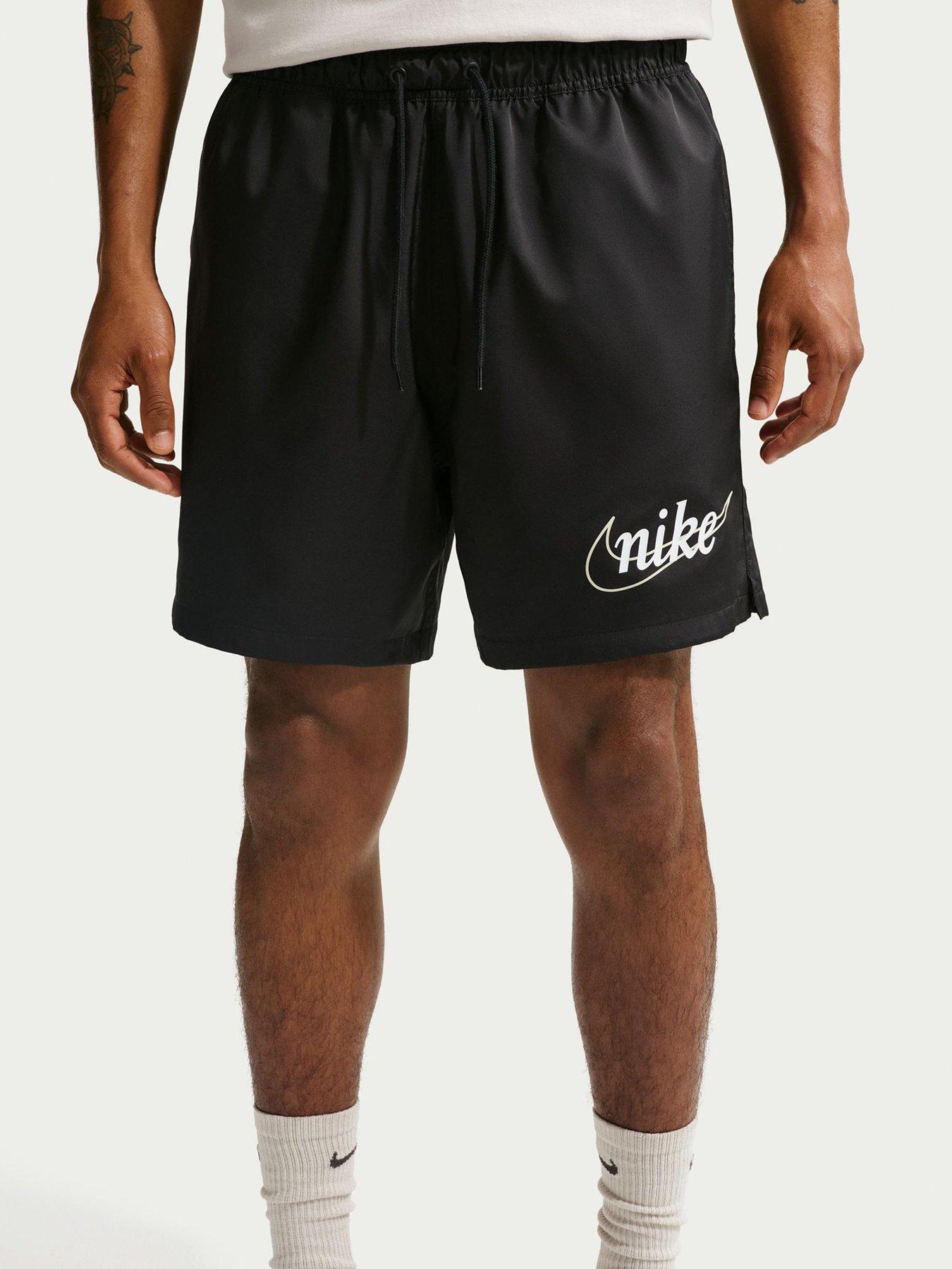 Nike Mens Club Woven Flow Shorts - Black