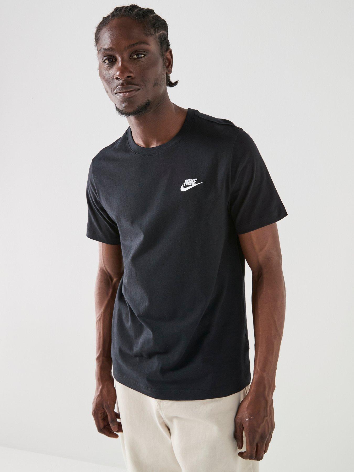 Nike Mens Sportswear Club T-Shirt - Black