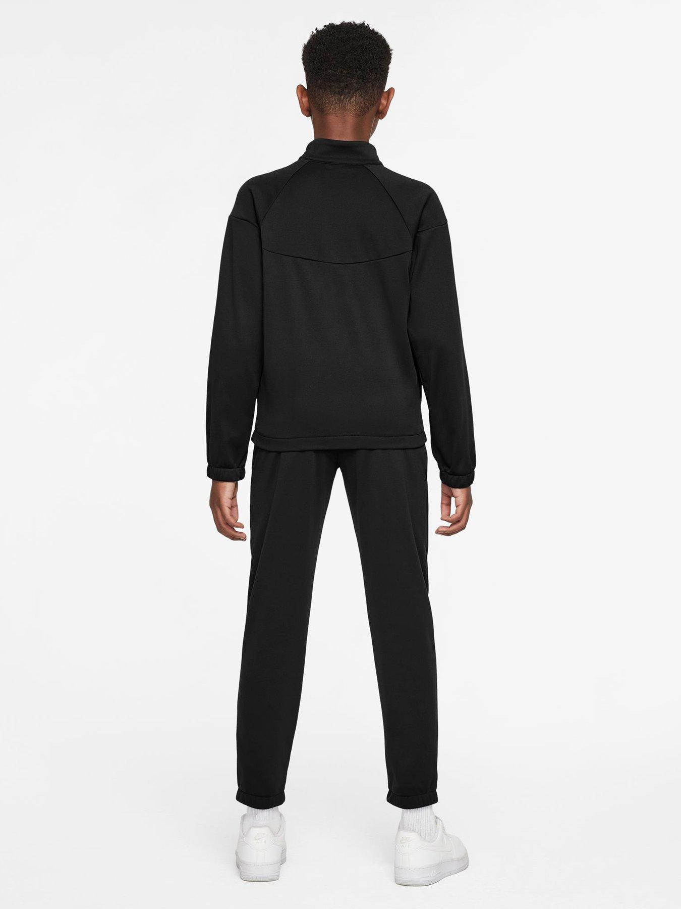 Image 2 of 6 of Nike Big Kids Sportswear Dri-FIT Tracksuit - Black