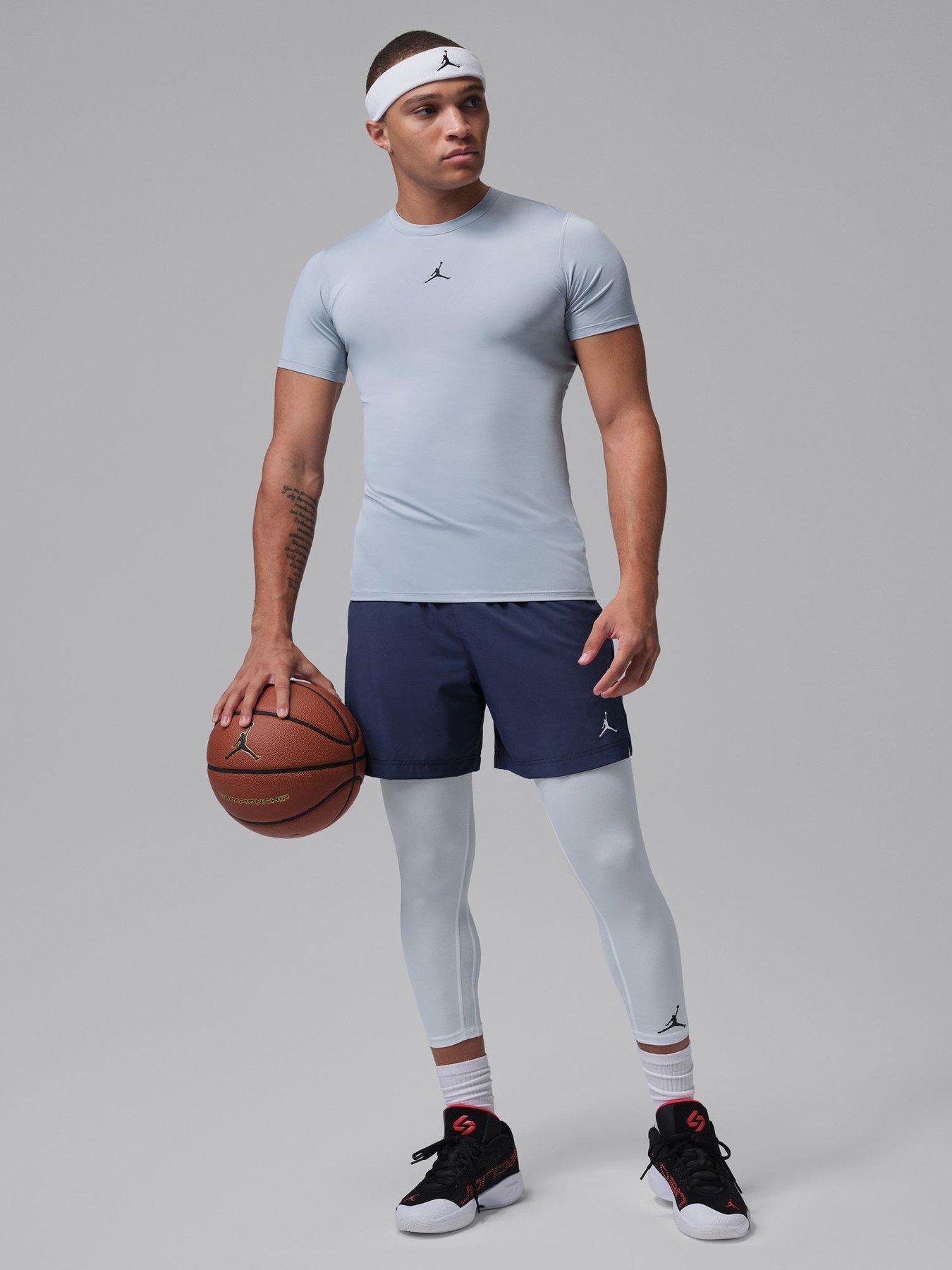 Image 2 of 5 of Jordan Nike Mens Dri-FIT Essential Woven Shorts - Blue