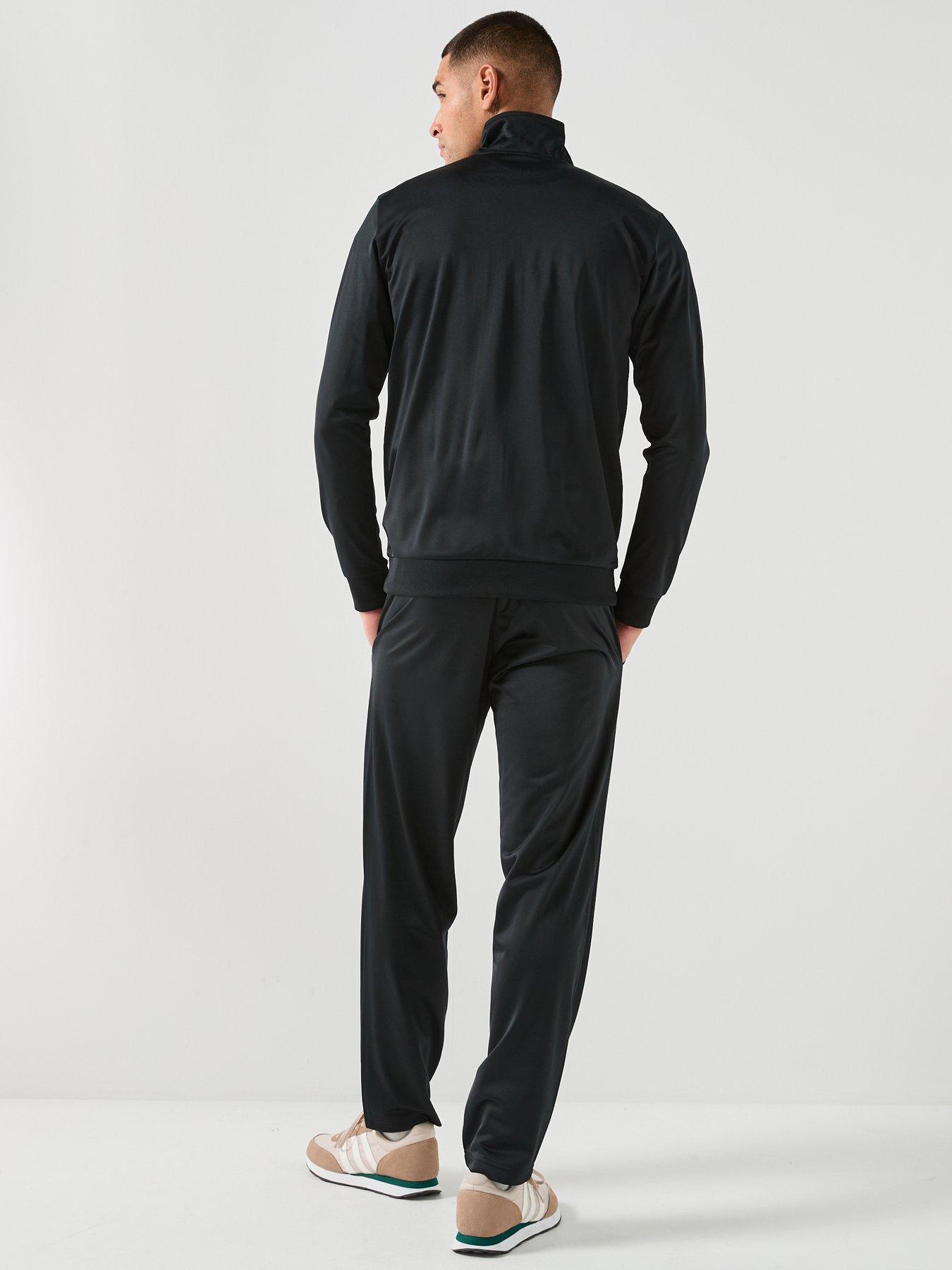 Image 2 of 6 of adidas Sportswear Men's Linear Tracksuit - Black
