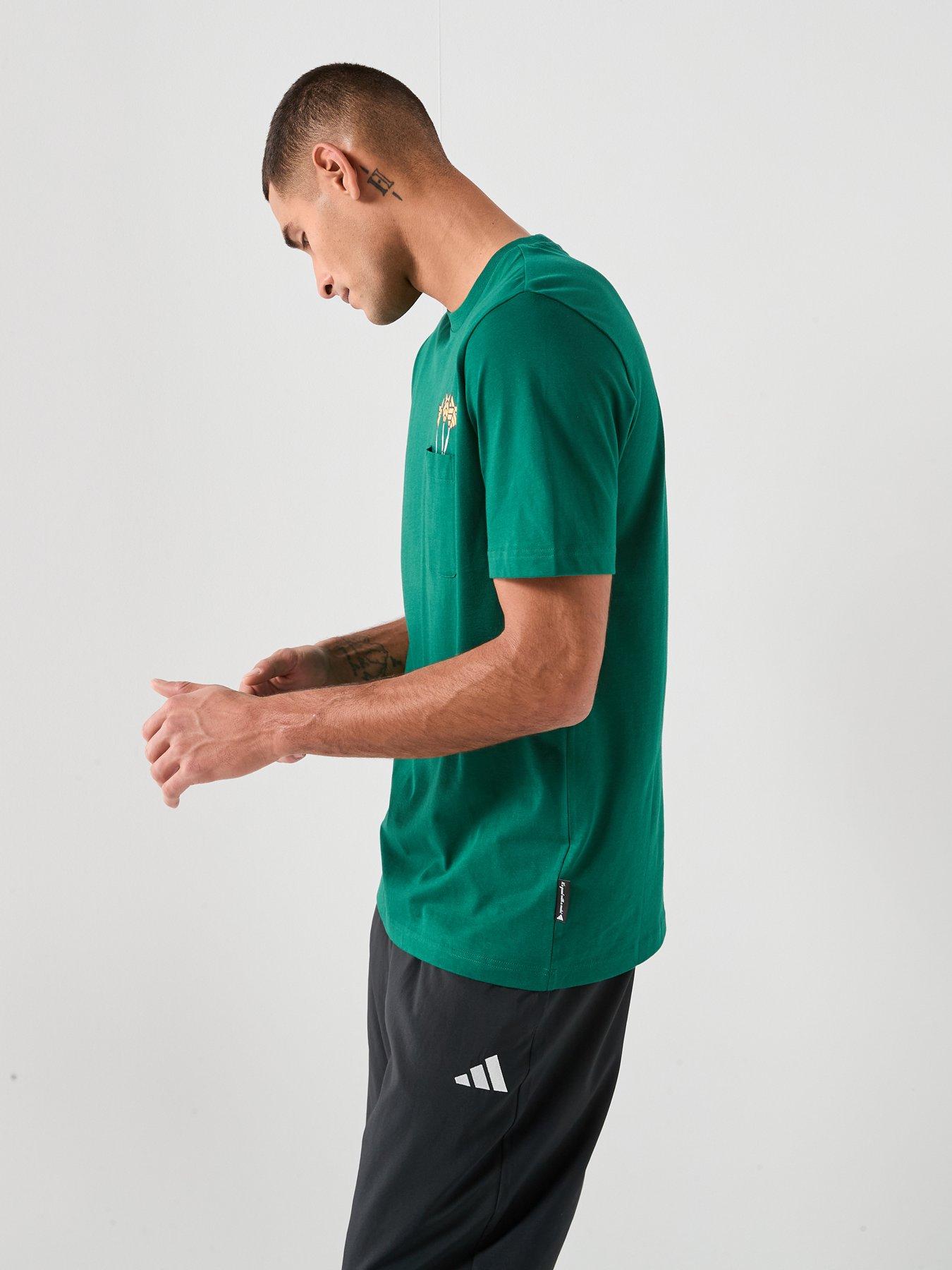 Image 5 of 6 of adidas Sportswear Men's Novelty Dart Graphic T-shirt - Green
