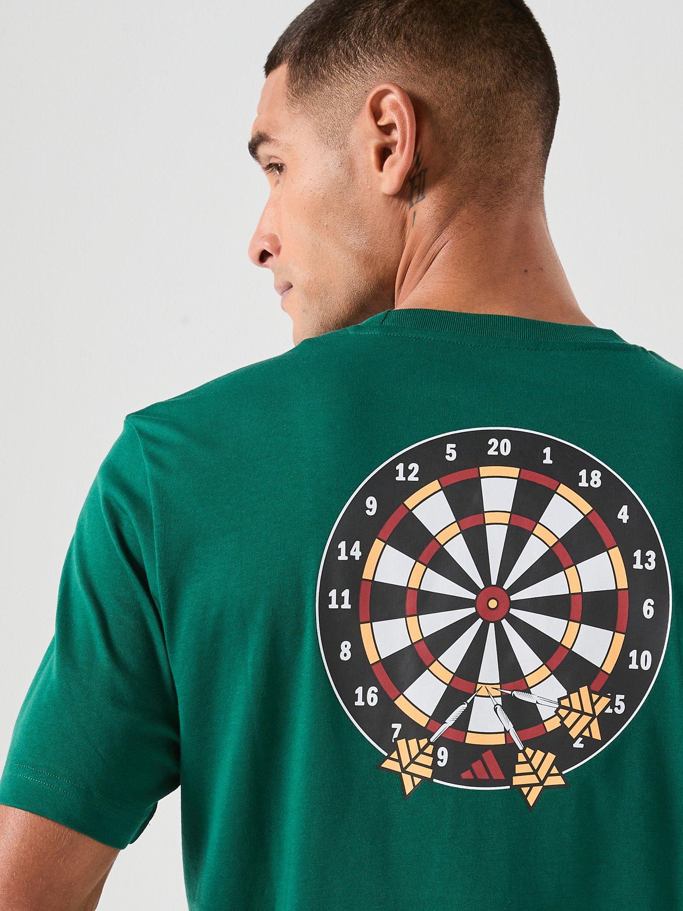 Image 6 of 6 of adidas Sportswear Men's Novelty Dart Graphic T-shirt - Green
