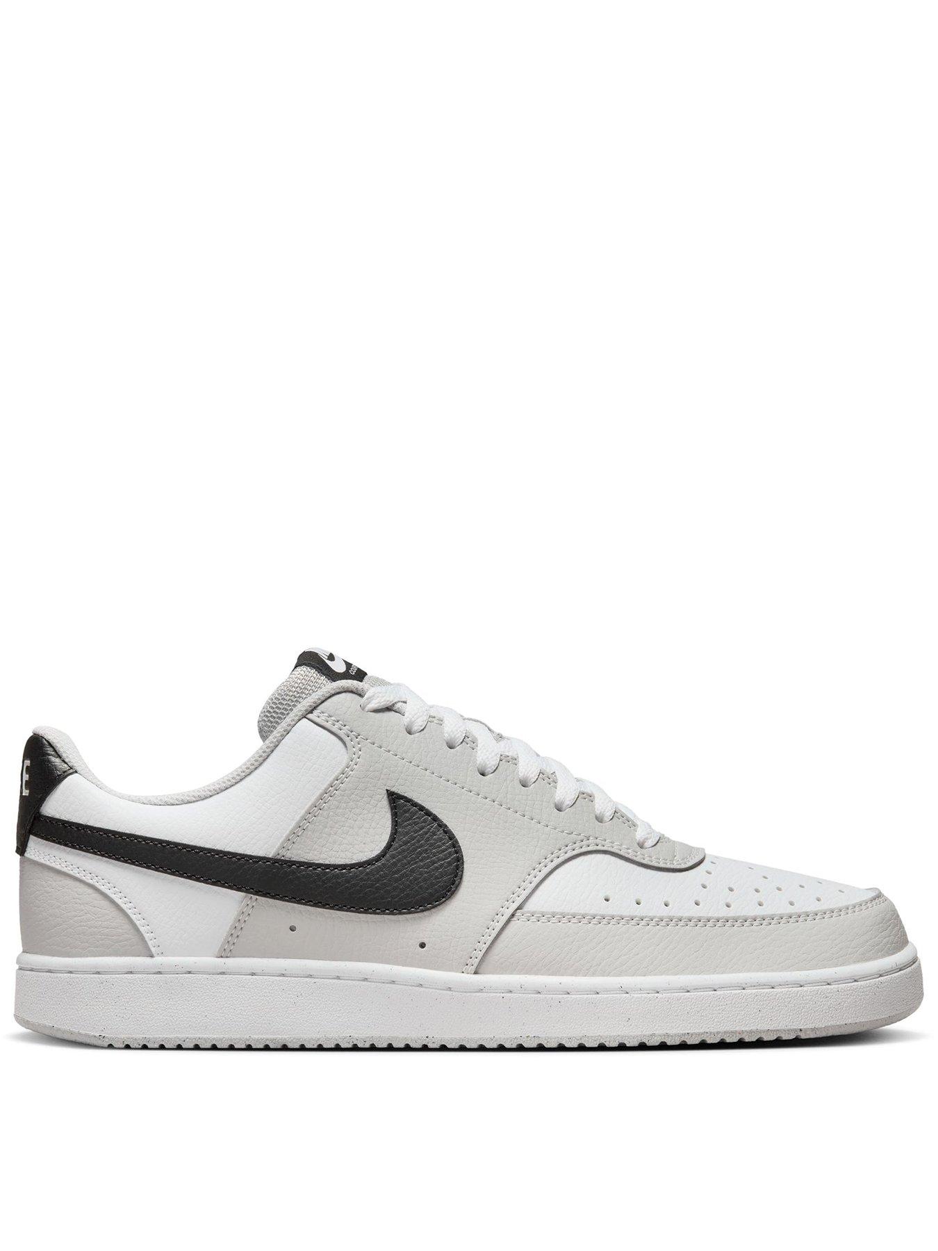 Nike Mens Court Vision Low Trainers - Grey