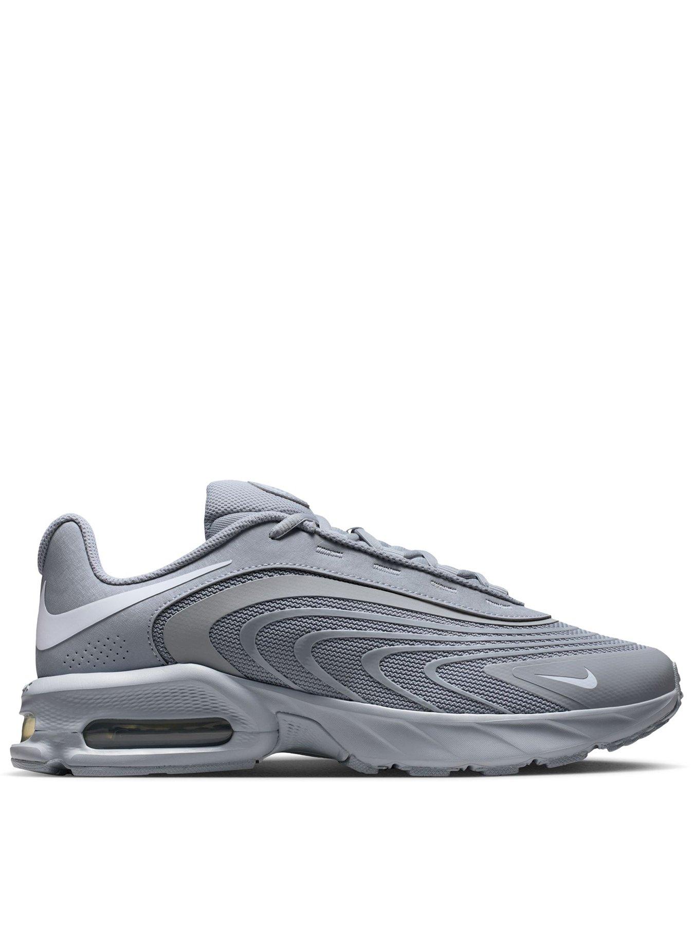 front image of nike-mens-nike-air-max-fire-trainers-grey