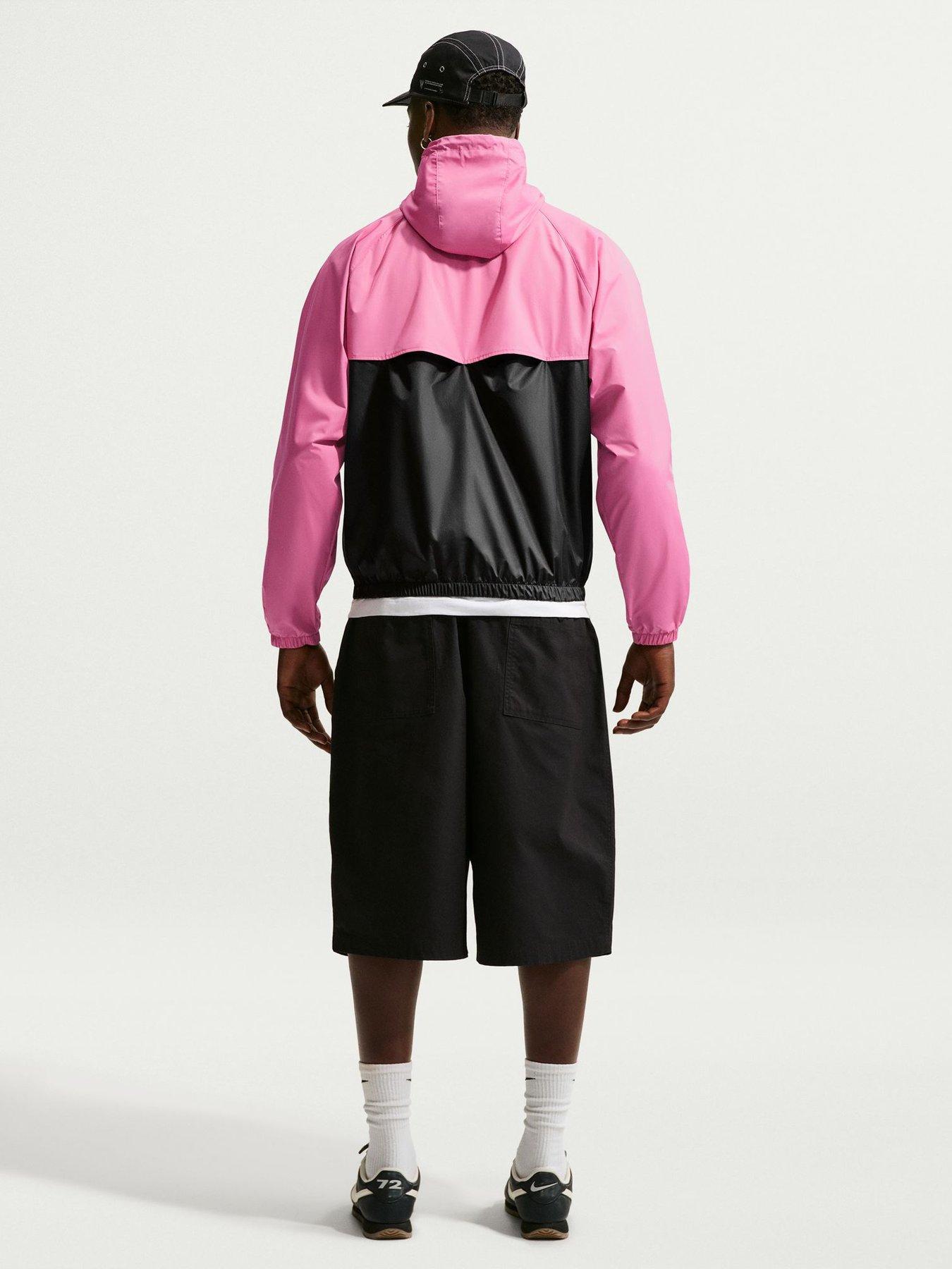 stillFront image of nike-mens-windrunner-lined-jacket-red