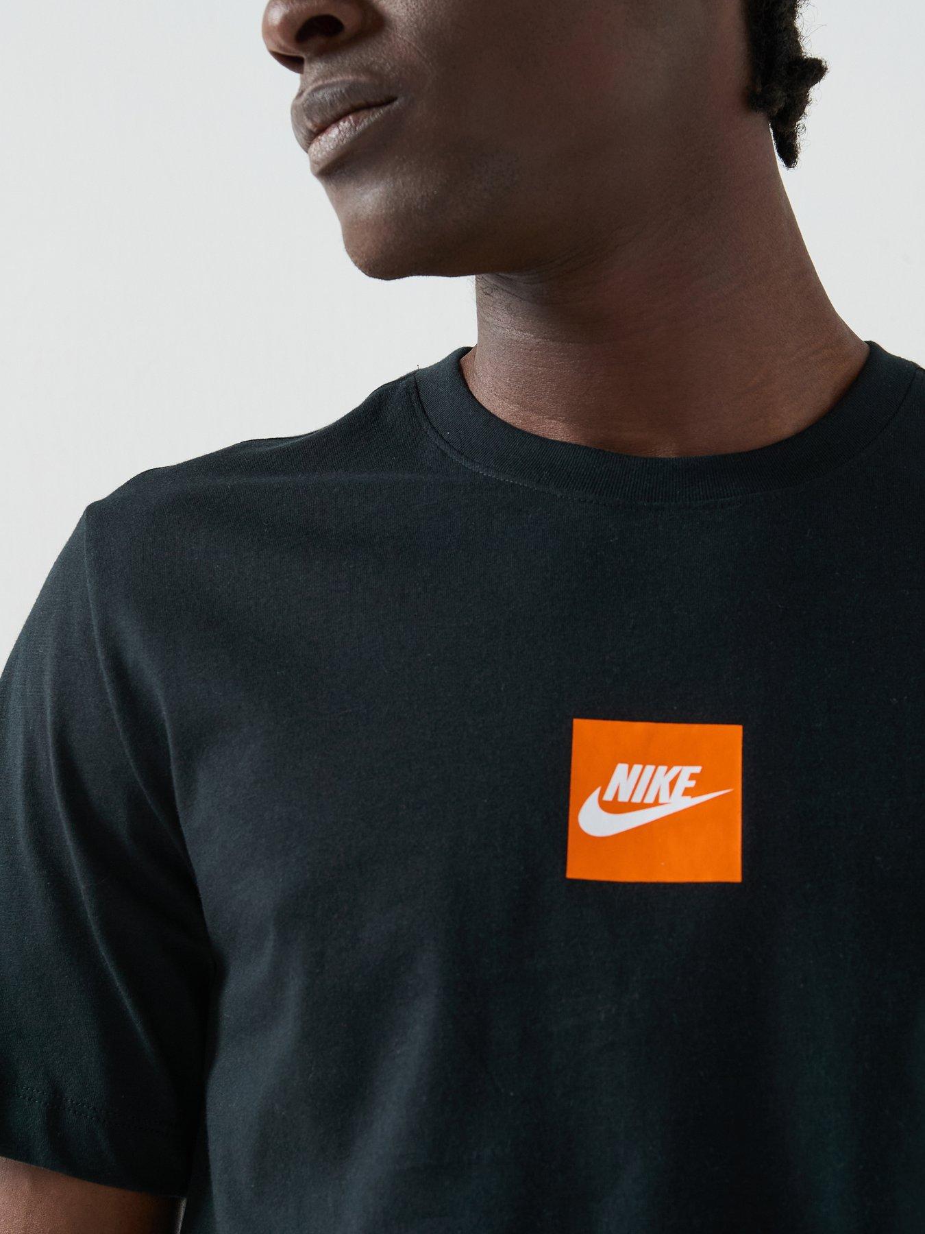Image 4 of 6 of Nike Mens Sportswear Just Do It T-Shirt - Black