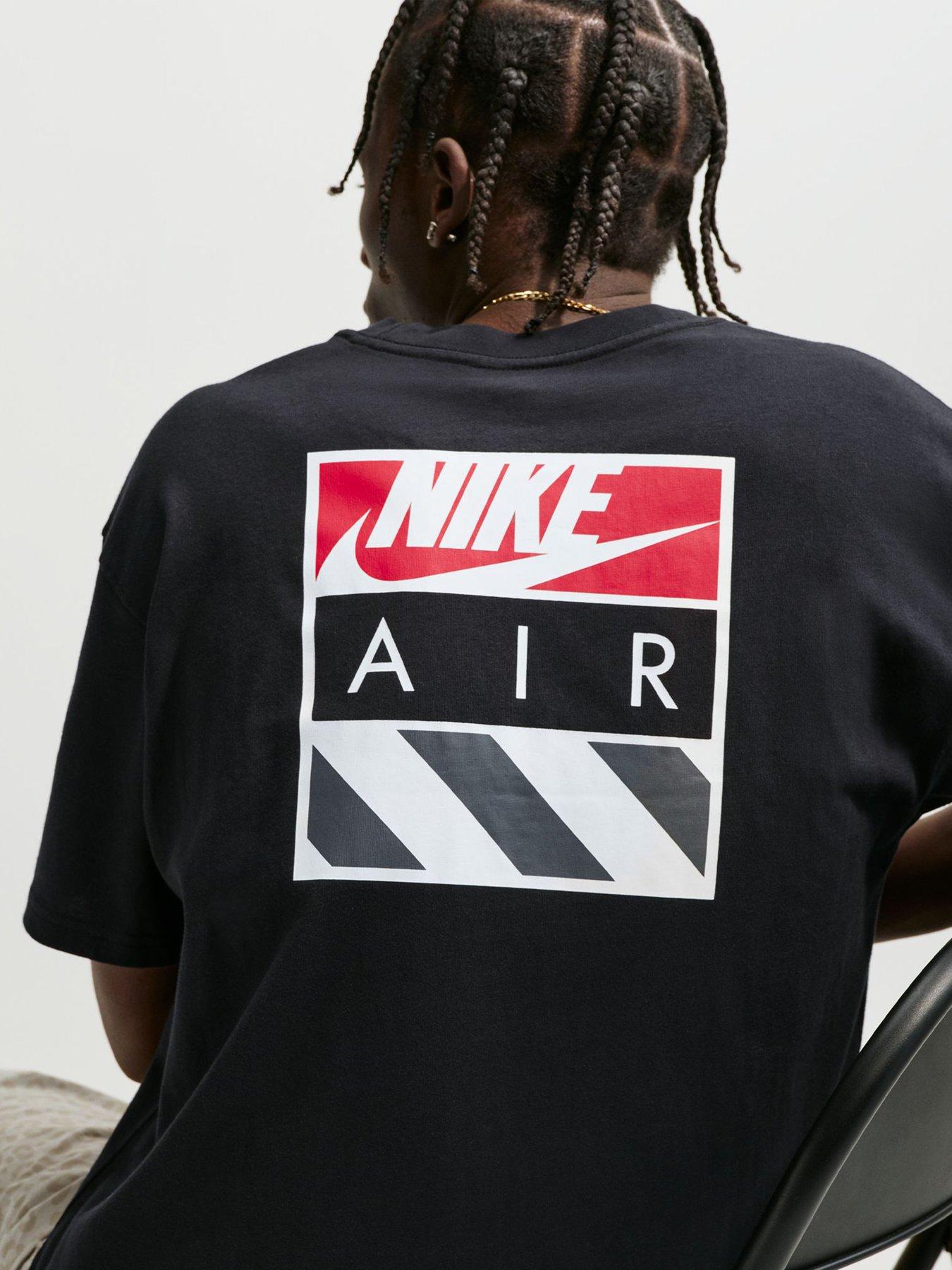 Nike Mens Sportswear Air Box T-Shirt - Black