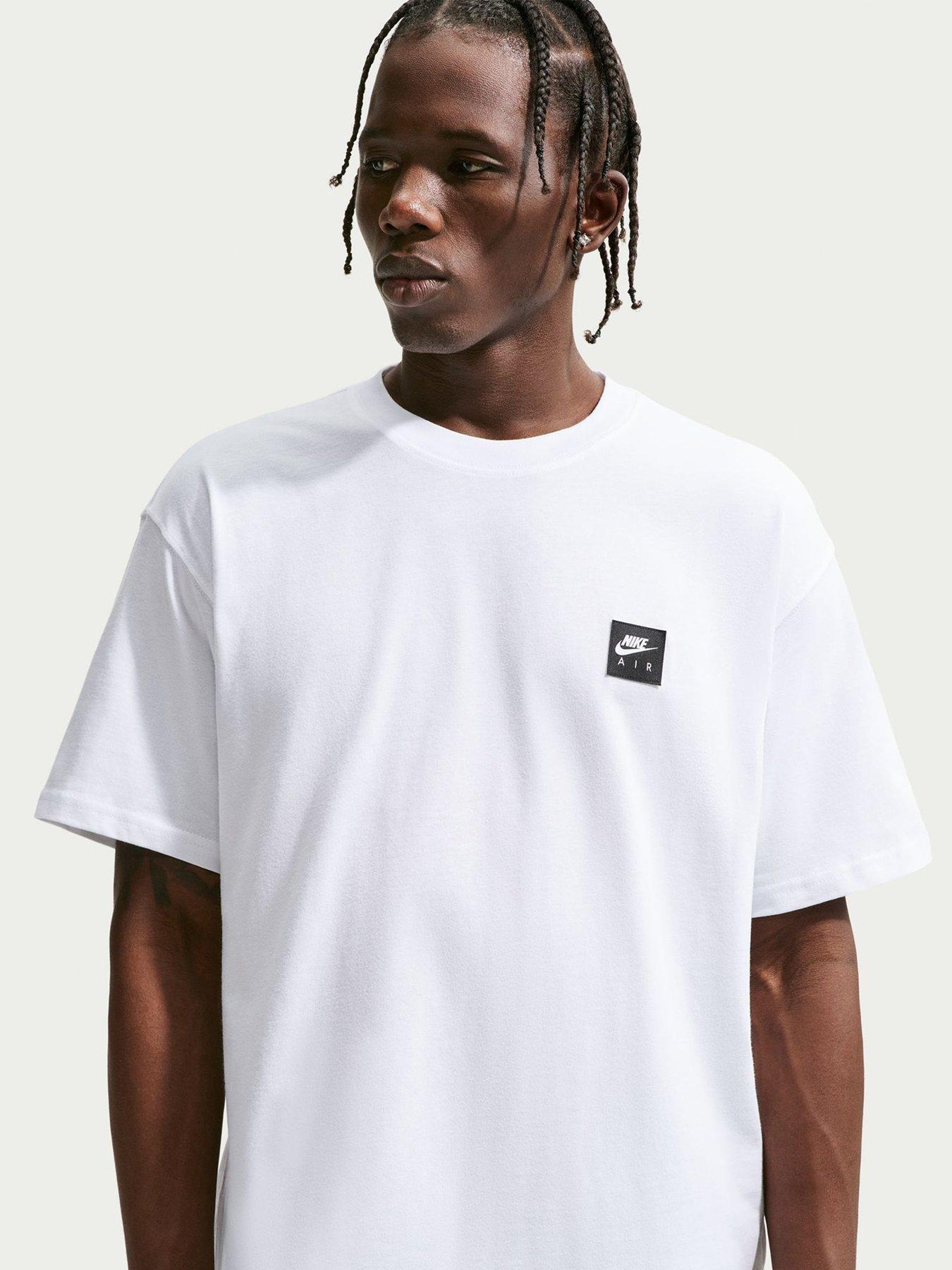Image 1 of 5 of Nike Mens Sportswear Air Box T-Shirt - White