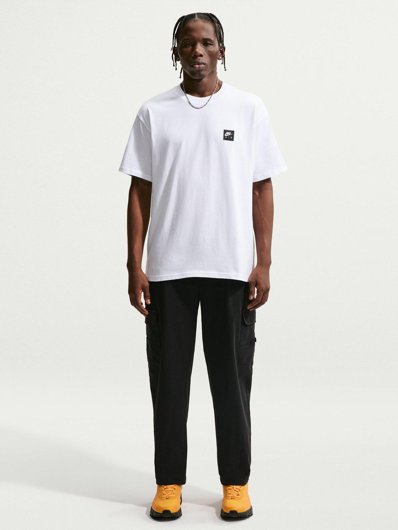 Image 3 of 5 of Nike Mens Sportswear Air Box T-Shirt - White