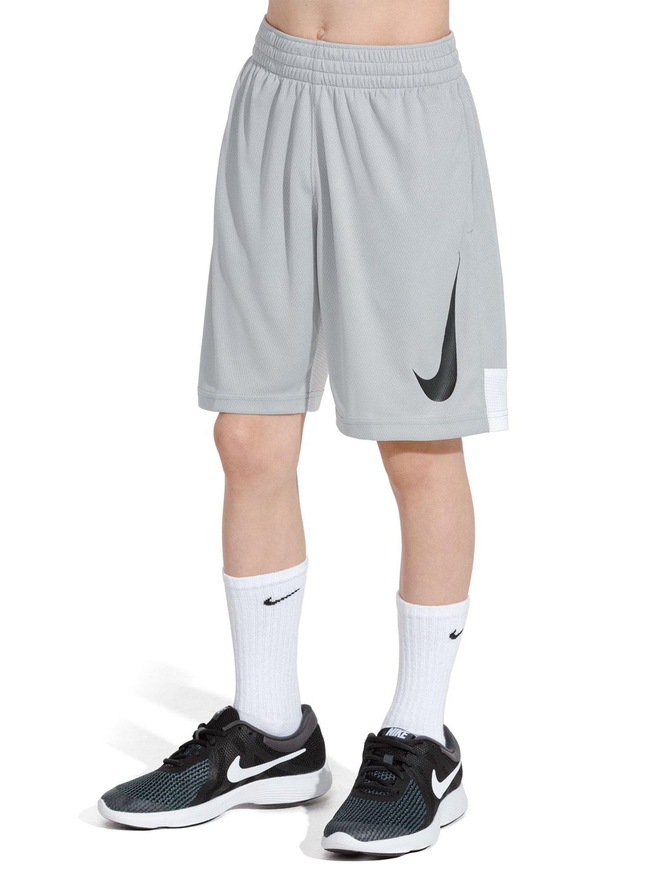 stillFront image of nike-kids-everyday-cushioned-ankle-socks-6-pack-white