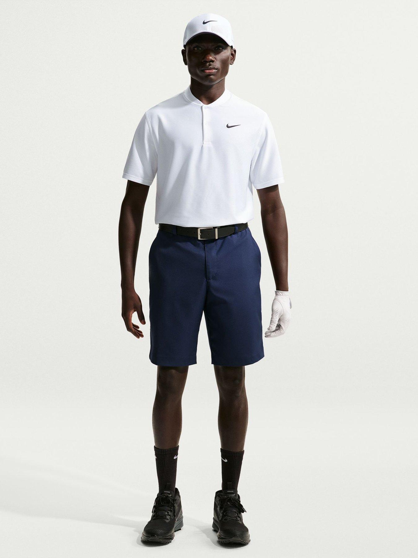 Nike Mens Golf Victory Blade Polo Shirt - White