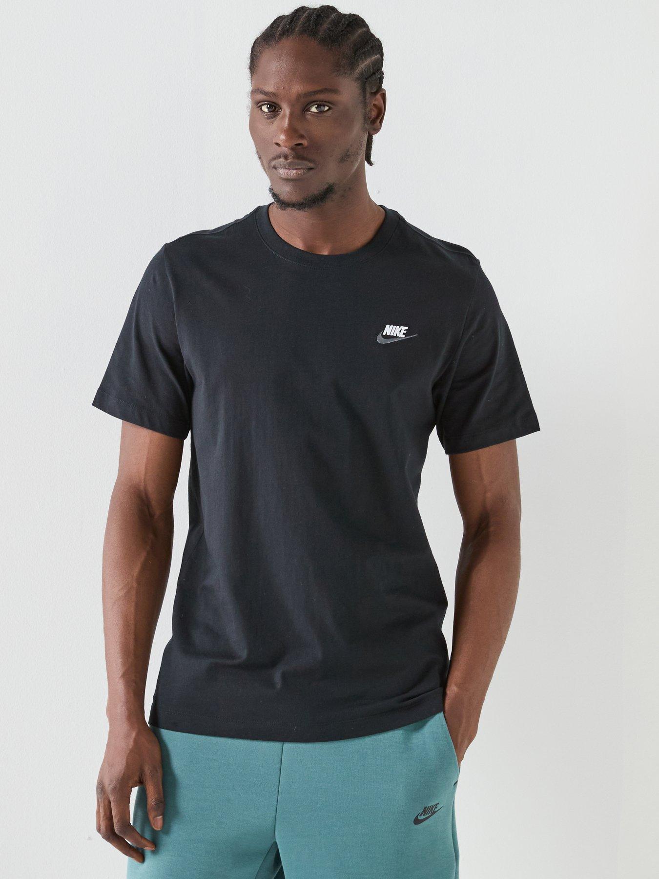 Nike Mens Sportswear Club T-Shirt - Black