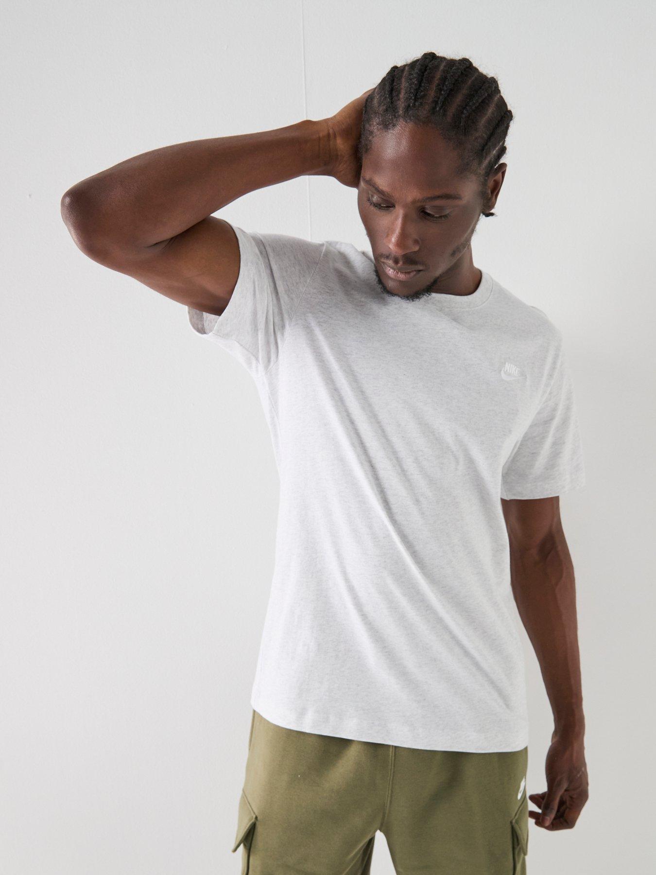 Nike Mens Sportswear Club T-Shirt - Grey