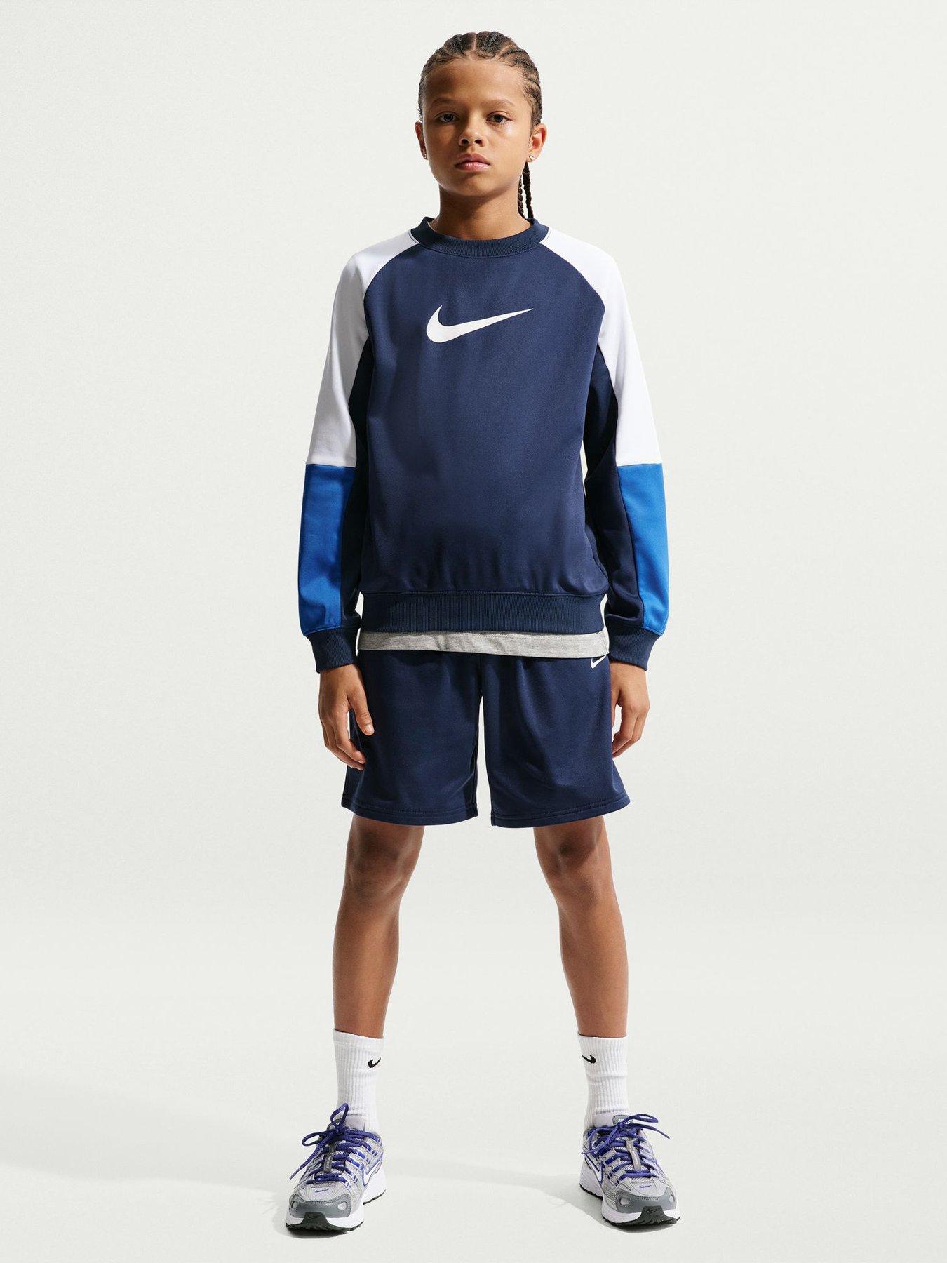 Nike Big Kids Sportswear Tracksuit Crew - Navy
