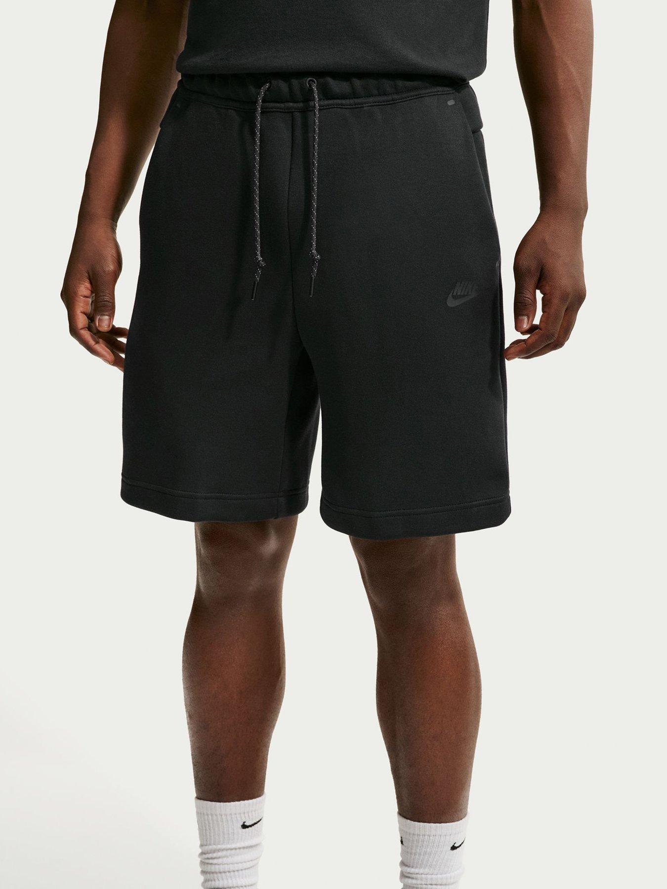  image of nike-mens-tech-fleece-shorts-black