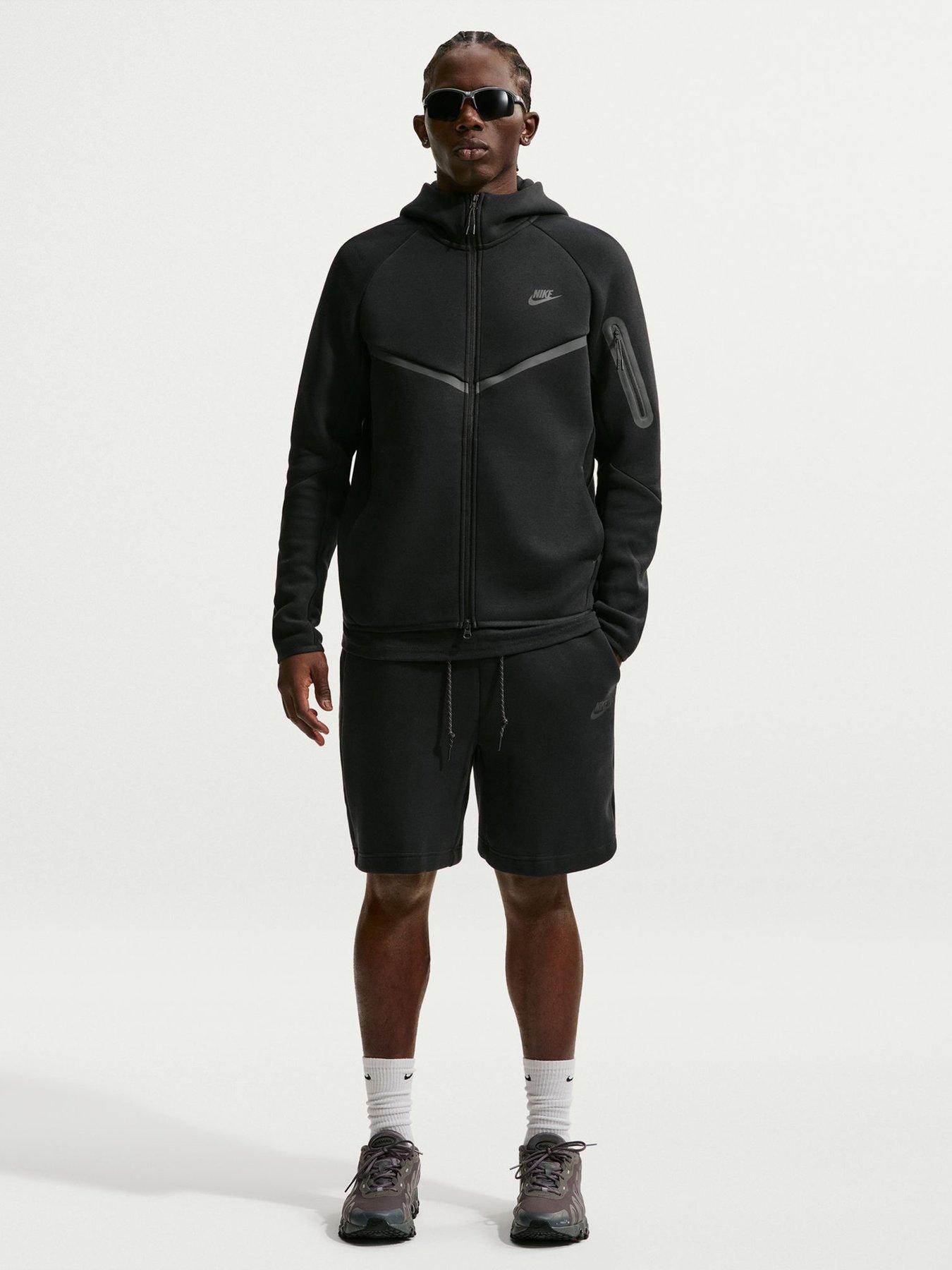  image of nike-mens-tech-fleece-shorts-black