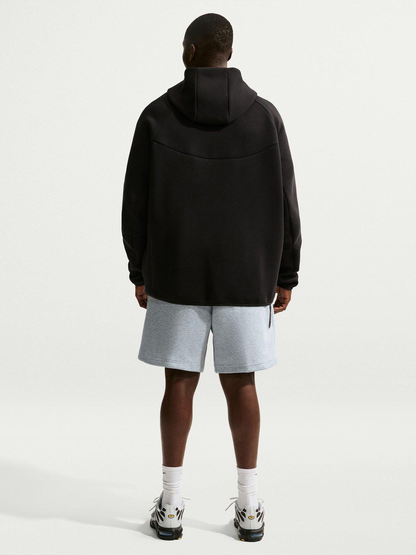  image of nike-mens-tech-fleece-shorts-grey