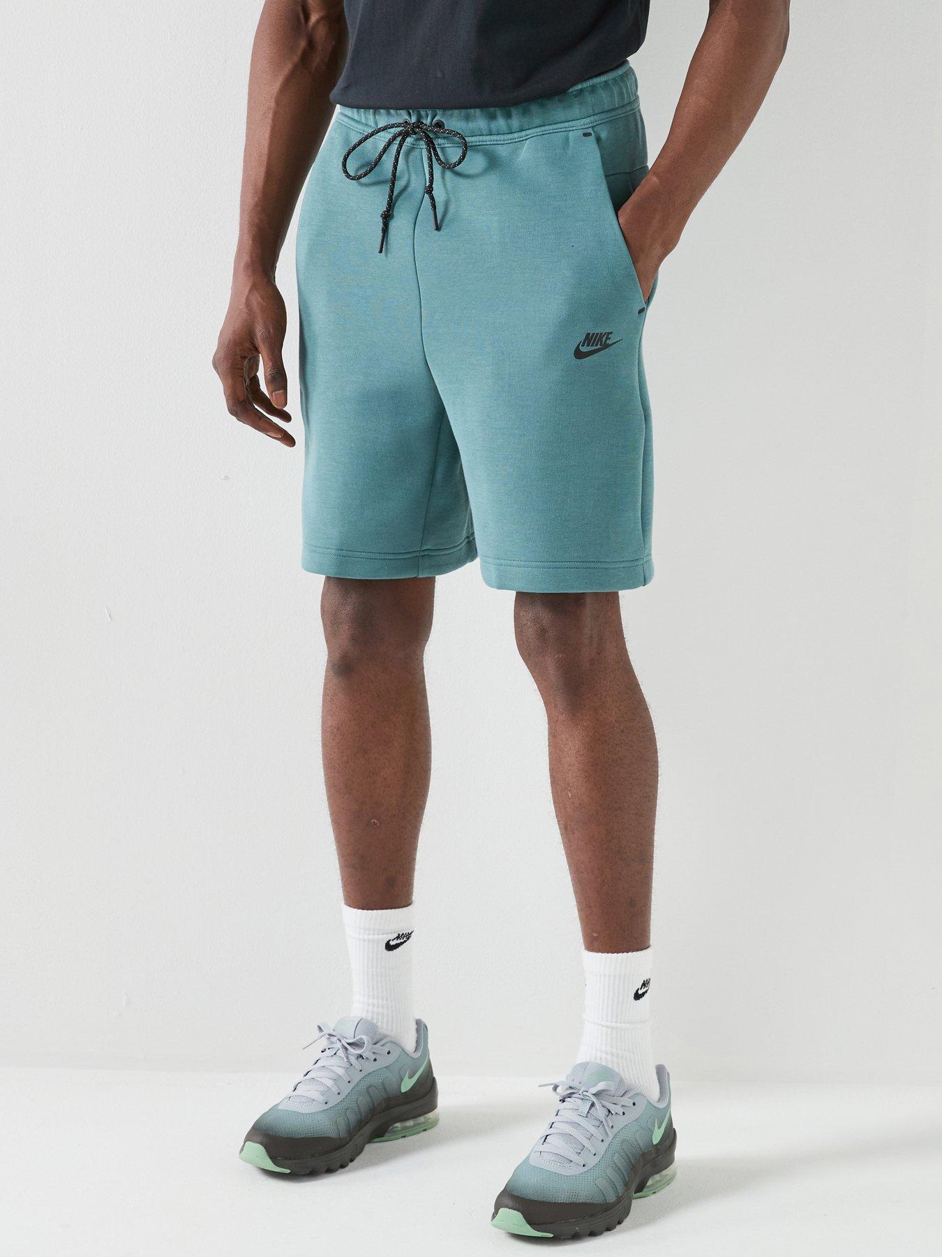 Nike Mens Tech Fleece Shorts - Green
