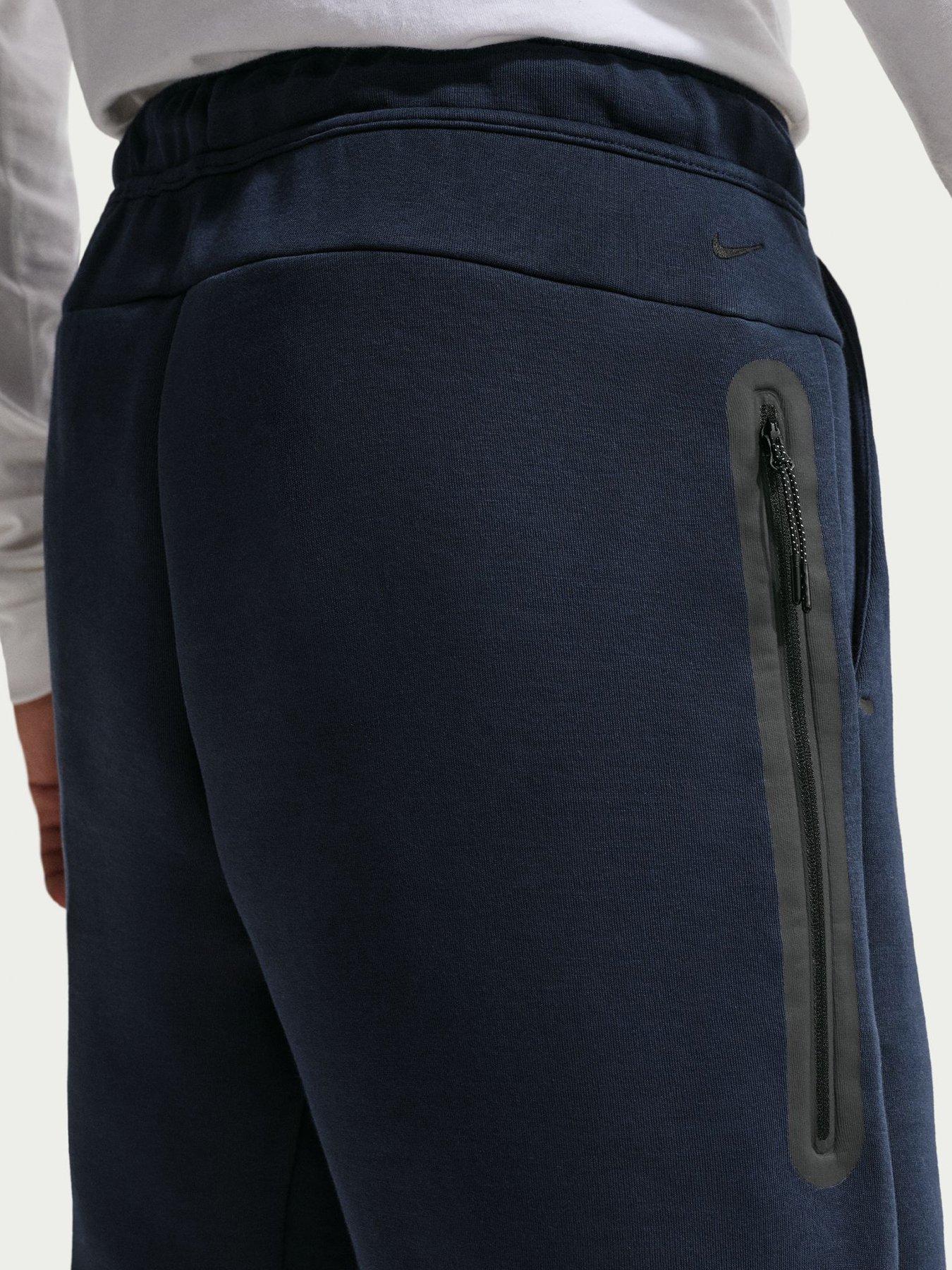  image of nike-mens-tech-fleece-shorts-navy