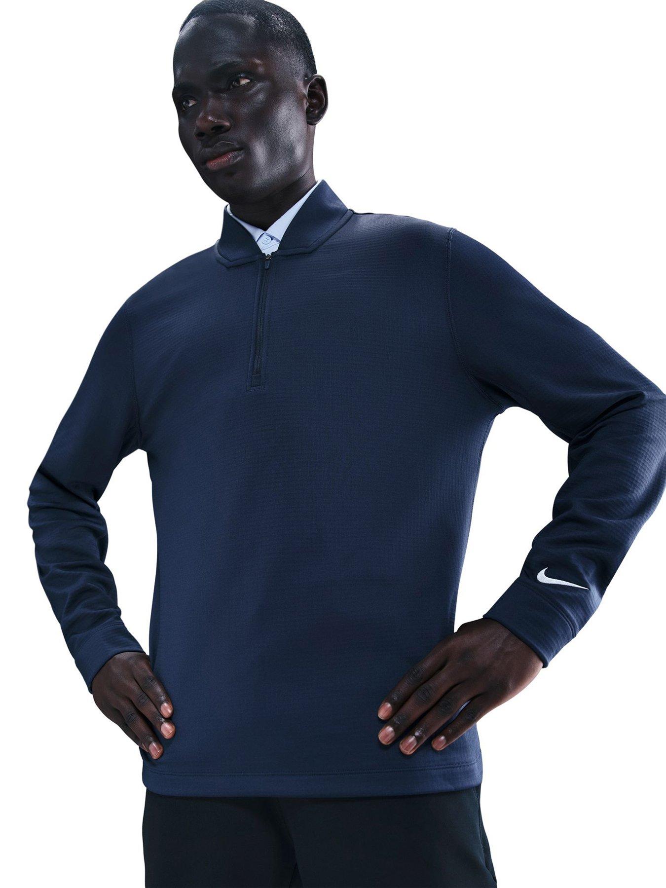  image of nike-mens-golf-victory-12-zip-top-navy