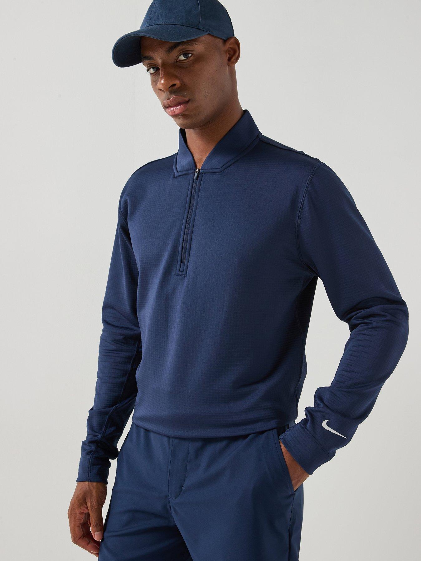 Nike Mens Golf Victory 1/2 Zip Top - Navy