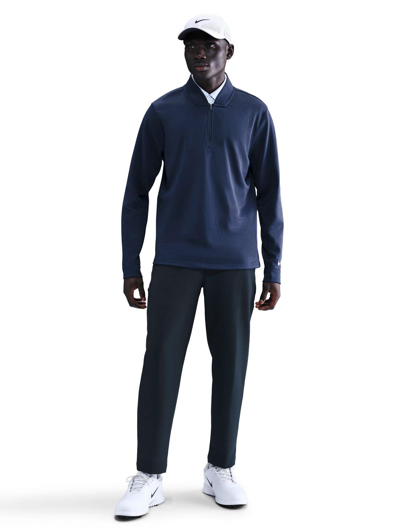  image of nike-mens-golf-victory-12-zip-top-navy