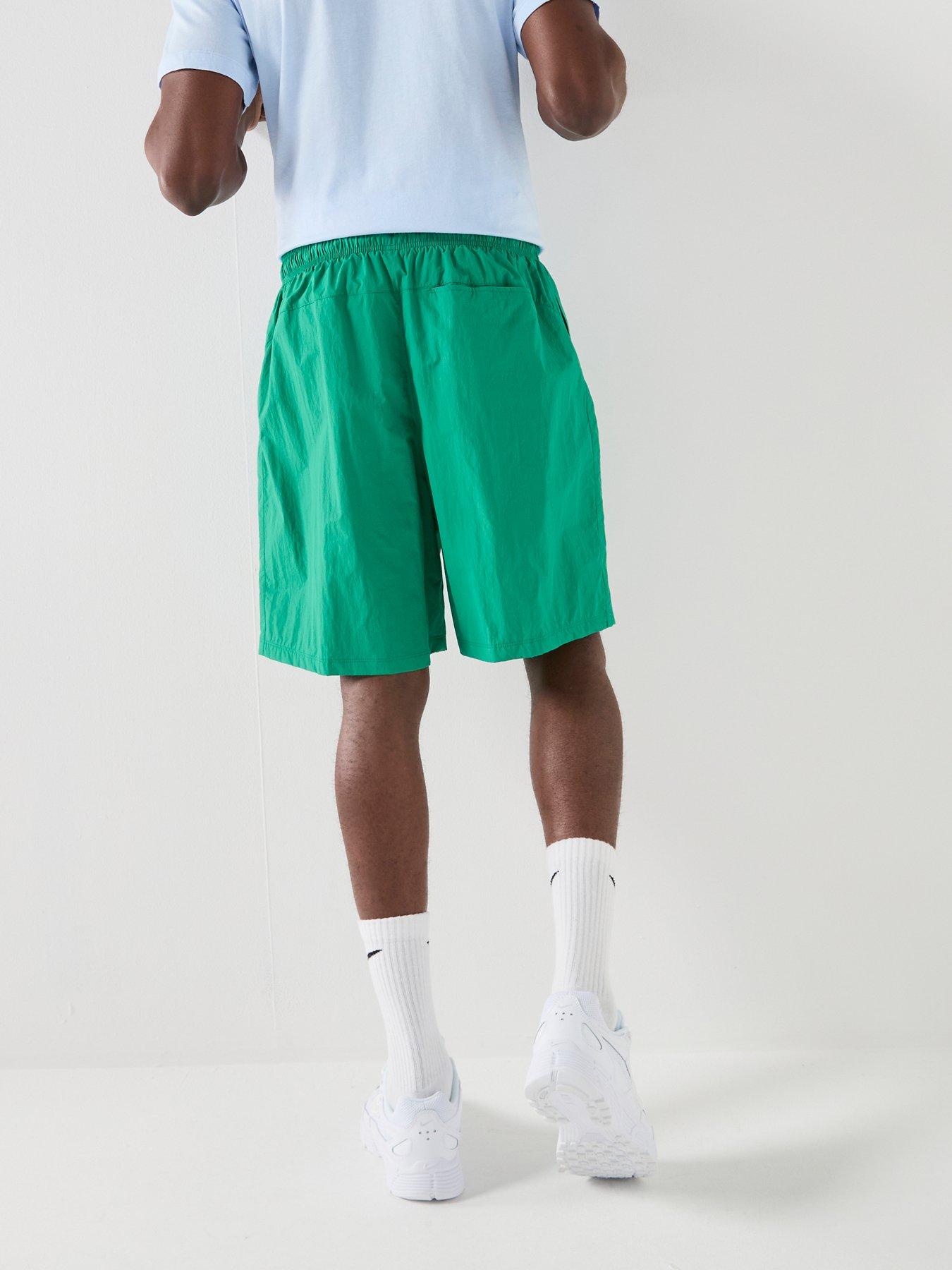 Image 2 of 7 of Nike Mens Club Sport Shorts - Green