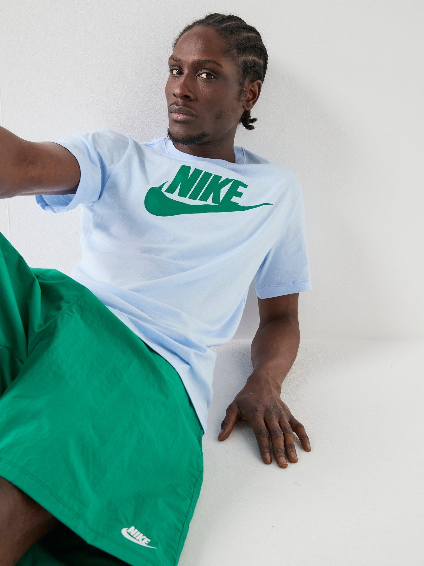 Image 5 of 7 of Nike Mens Club Sport Shorts - Green