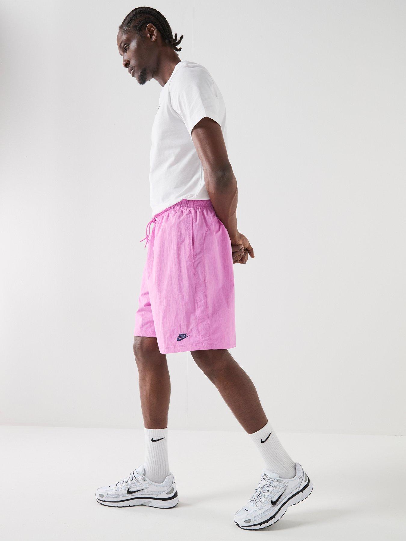 Image 5 of 7 of Nike Mens Club Sport Shorts - Pink