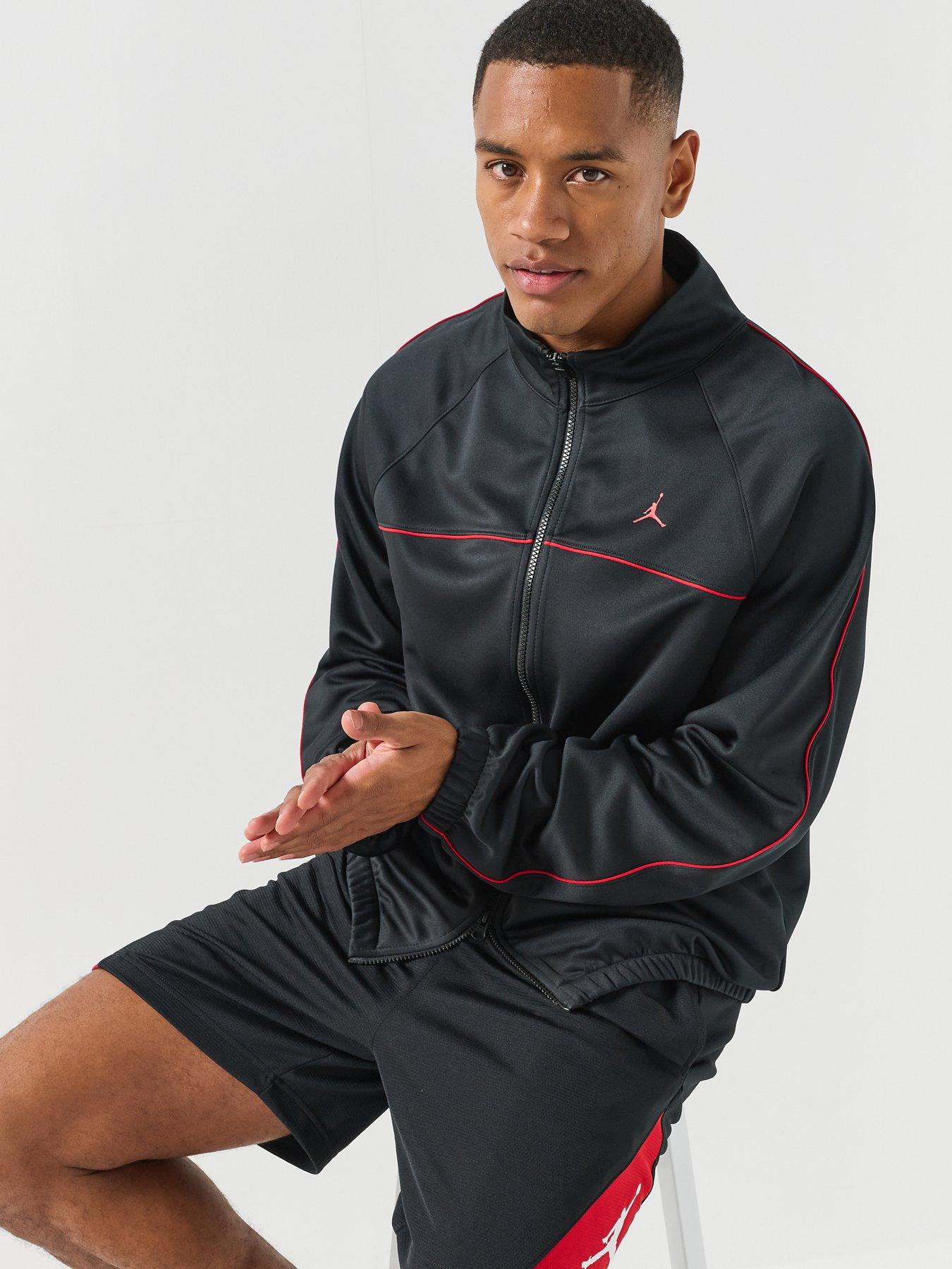 Jordan Nike Mens Sport Track Jacket - Black | Littlewoods
