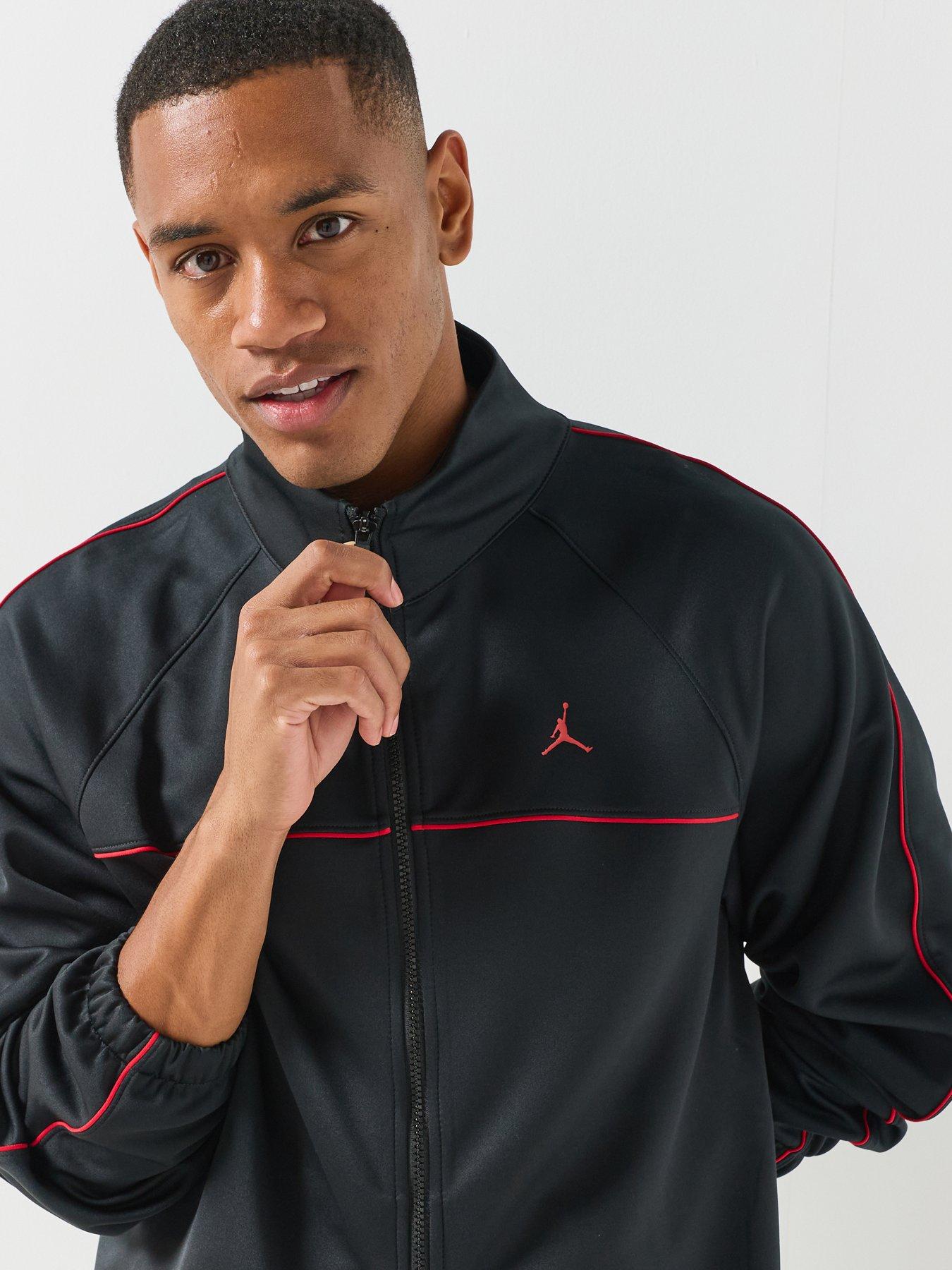 Jordan Nike Mens Sport Track Jacket - Black | Littlewoods
