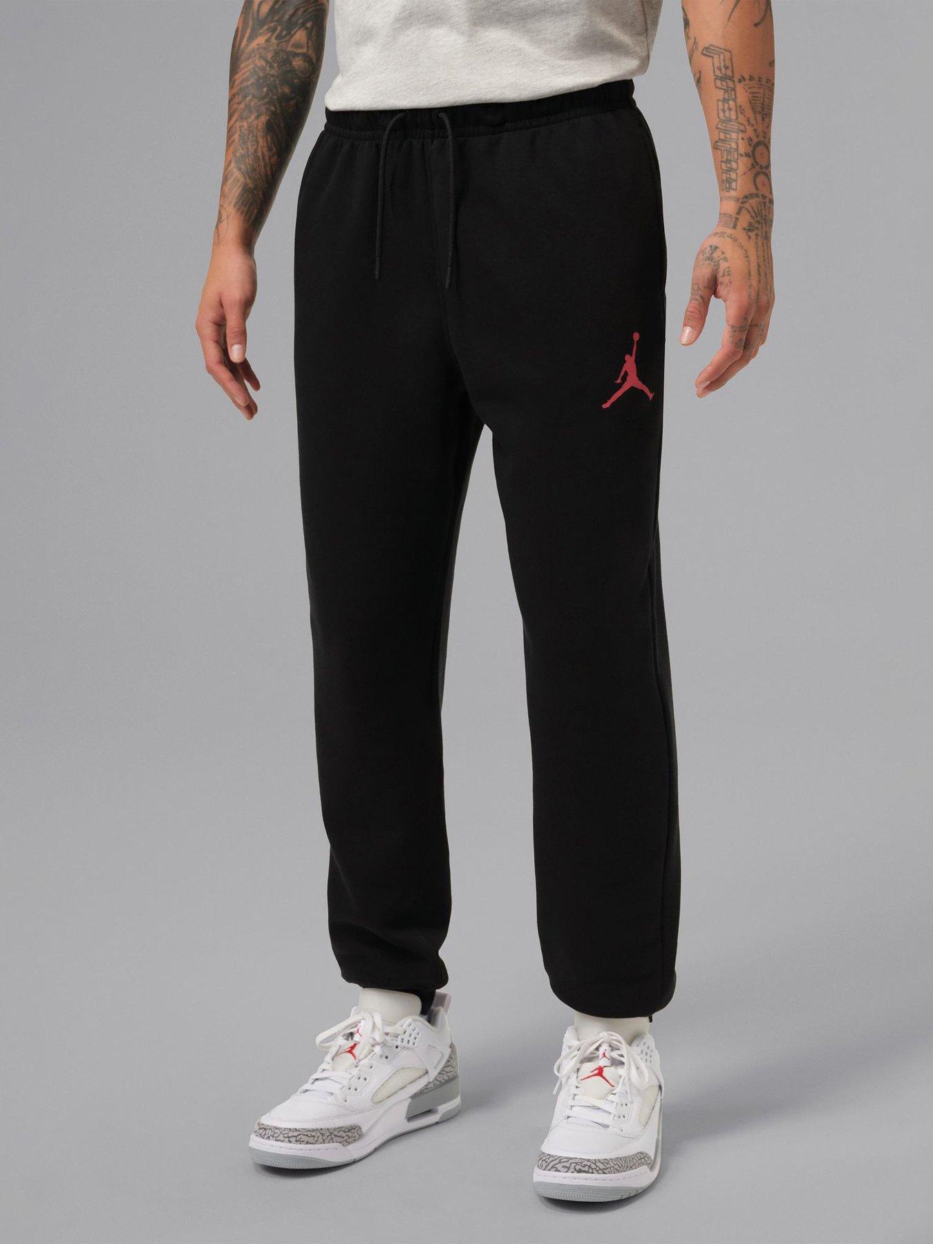 Jordan Nike Mens Jumpman Fleece Pants - Black