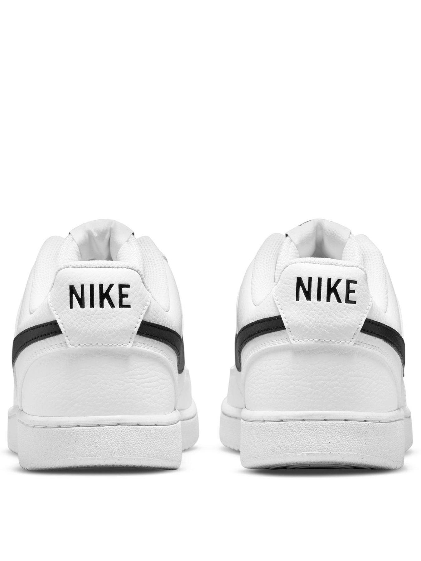 Image 3 of 8 of Nike Men's Court Vision Low Next Nature Trainers - White