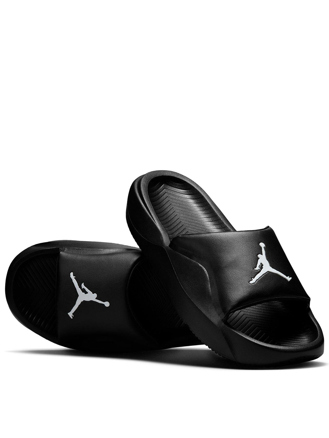Jordan Nike Mens Franchise Slides - Black